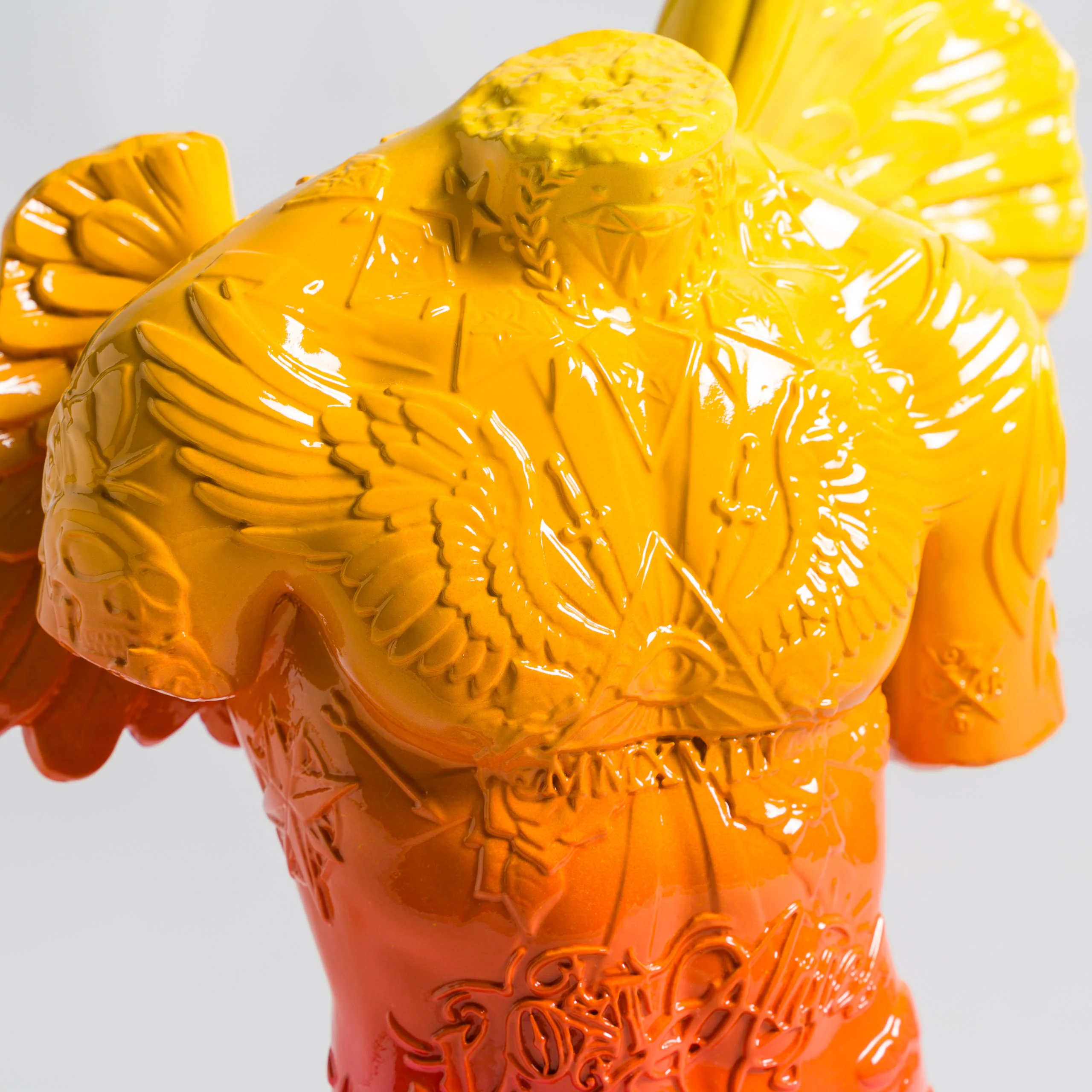 Fallen Angel | Mini Yellow Orange & Pink - Image 2