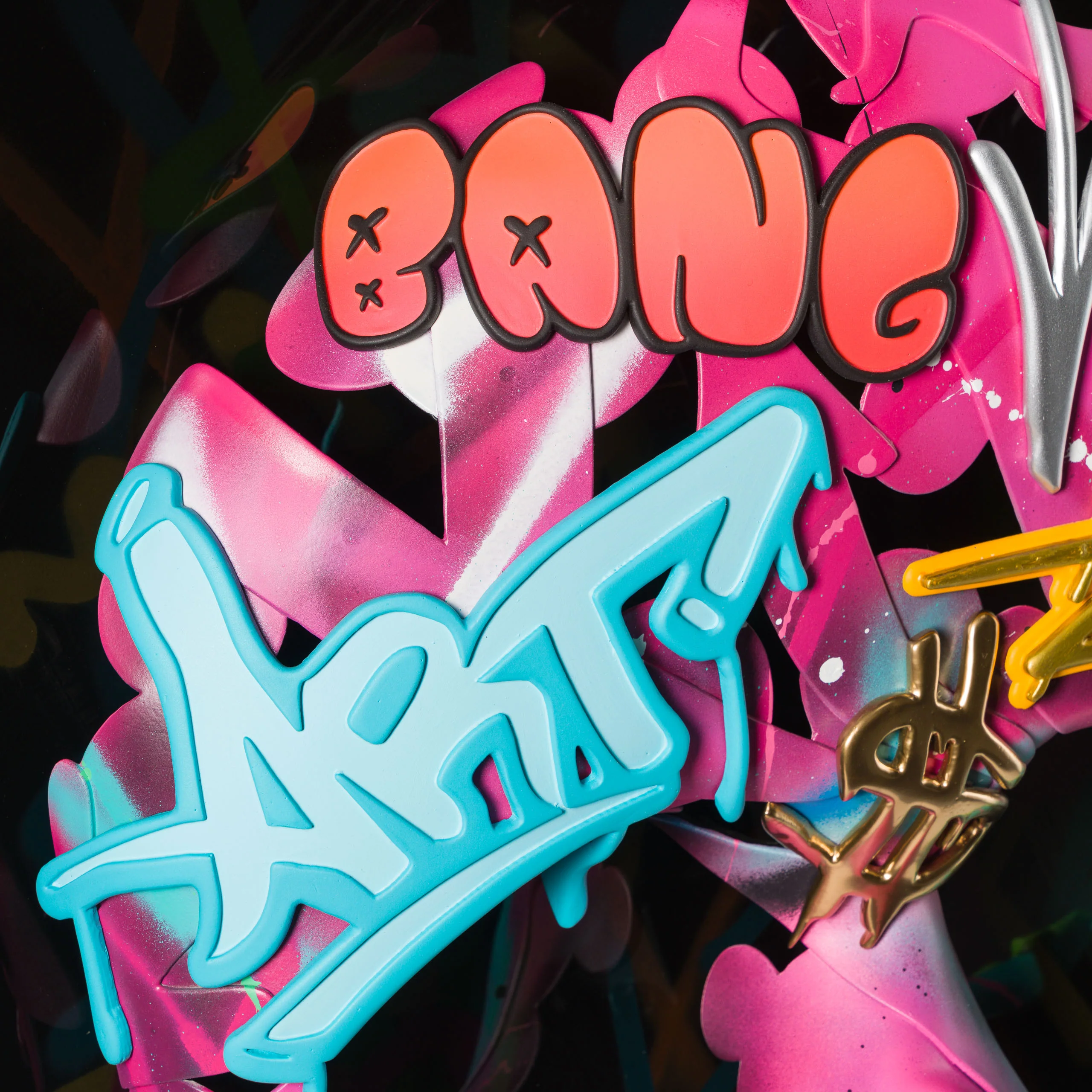 Look Into My Eyes (Pink & Teal) - Image 6