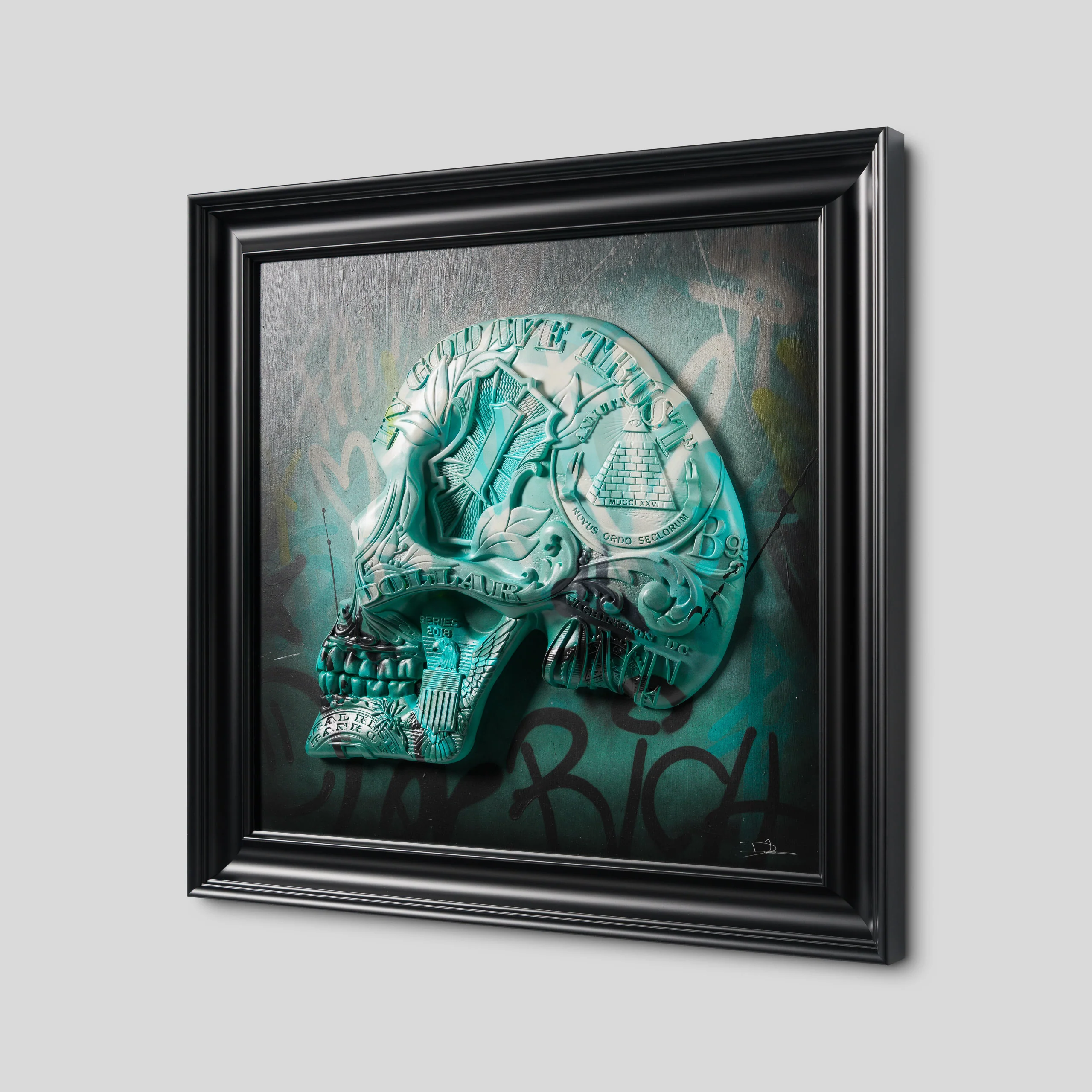 This Faith Never Dies (Teal Graffiti) - Image 5