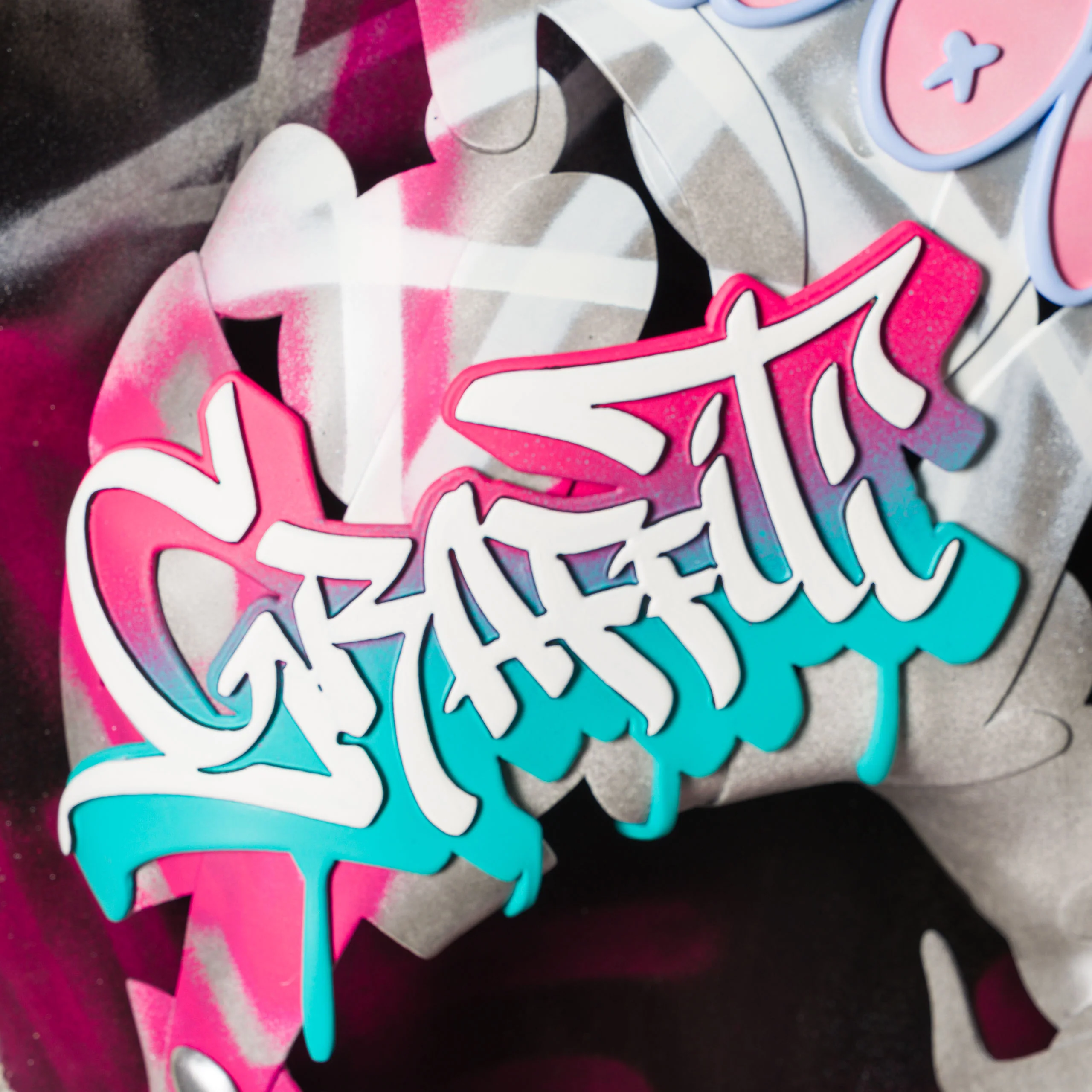Urban Relic Skull (Black & Pink) - Image 3