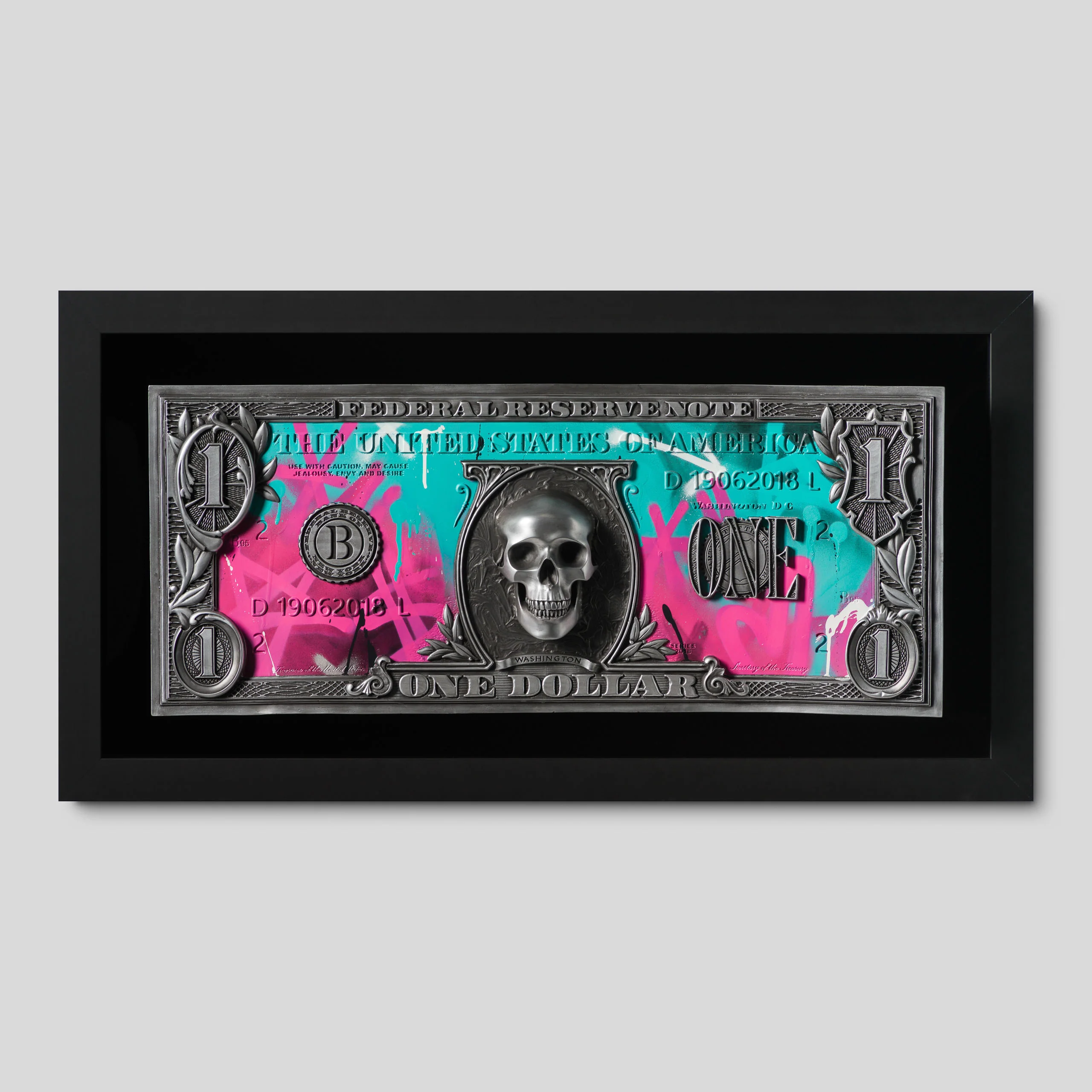 Use With Caution (Teal And Pink)