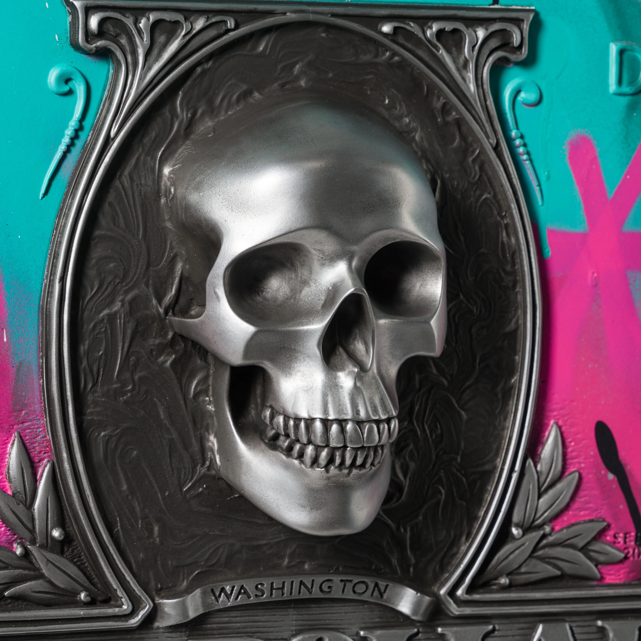 Use With Caution (Teal And Pink) - Image 3