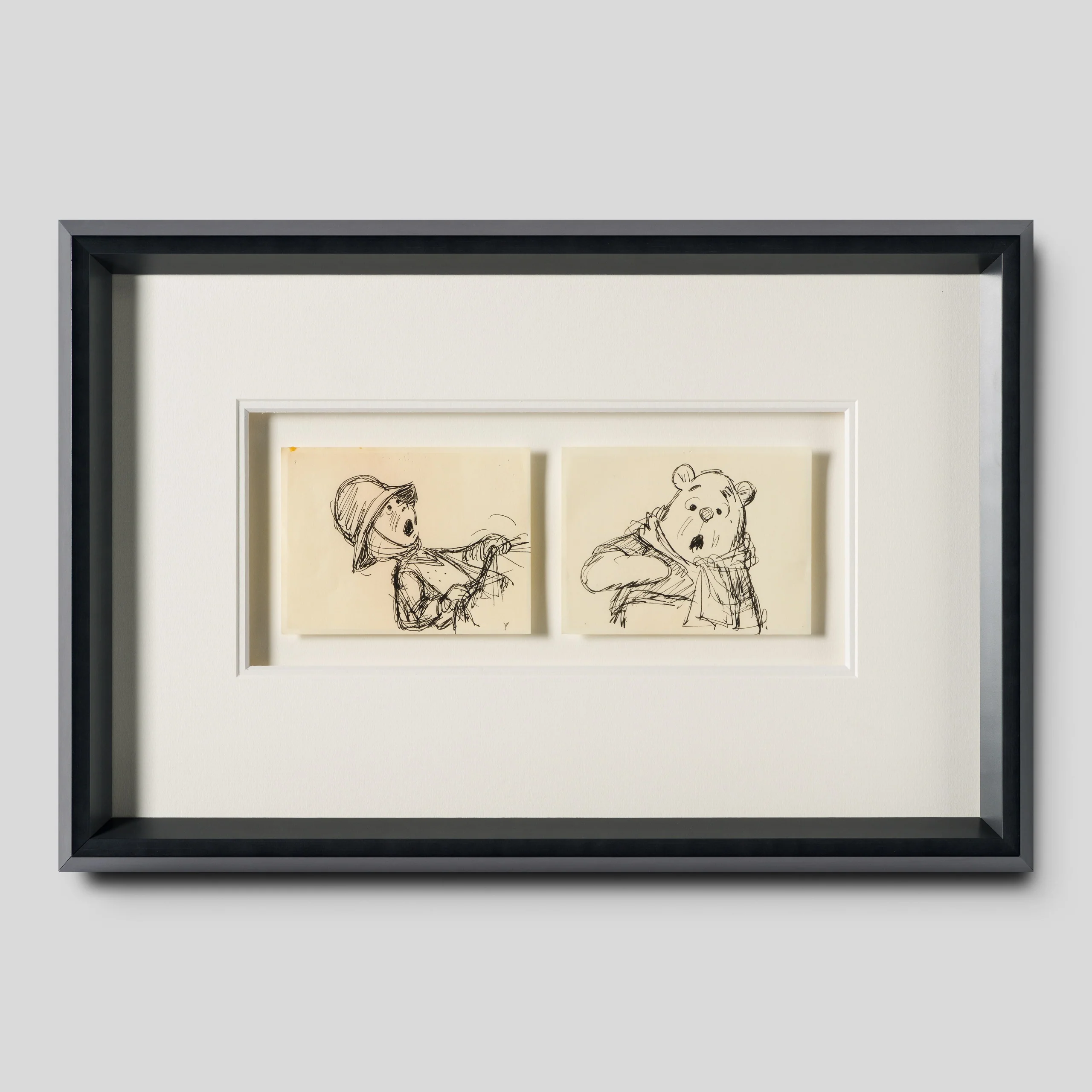 2-Board Disney Storyboard Set 15 (from 'Winnie The Pooh And Tigger Too', 1974)