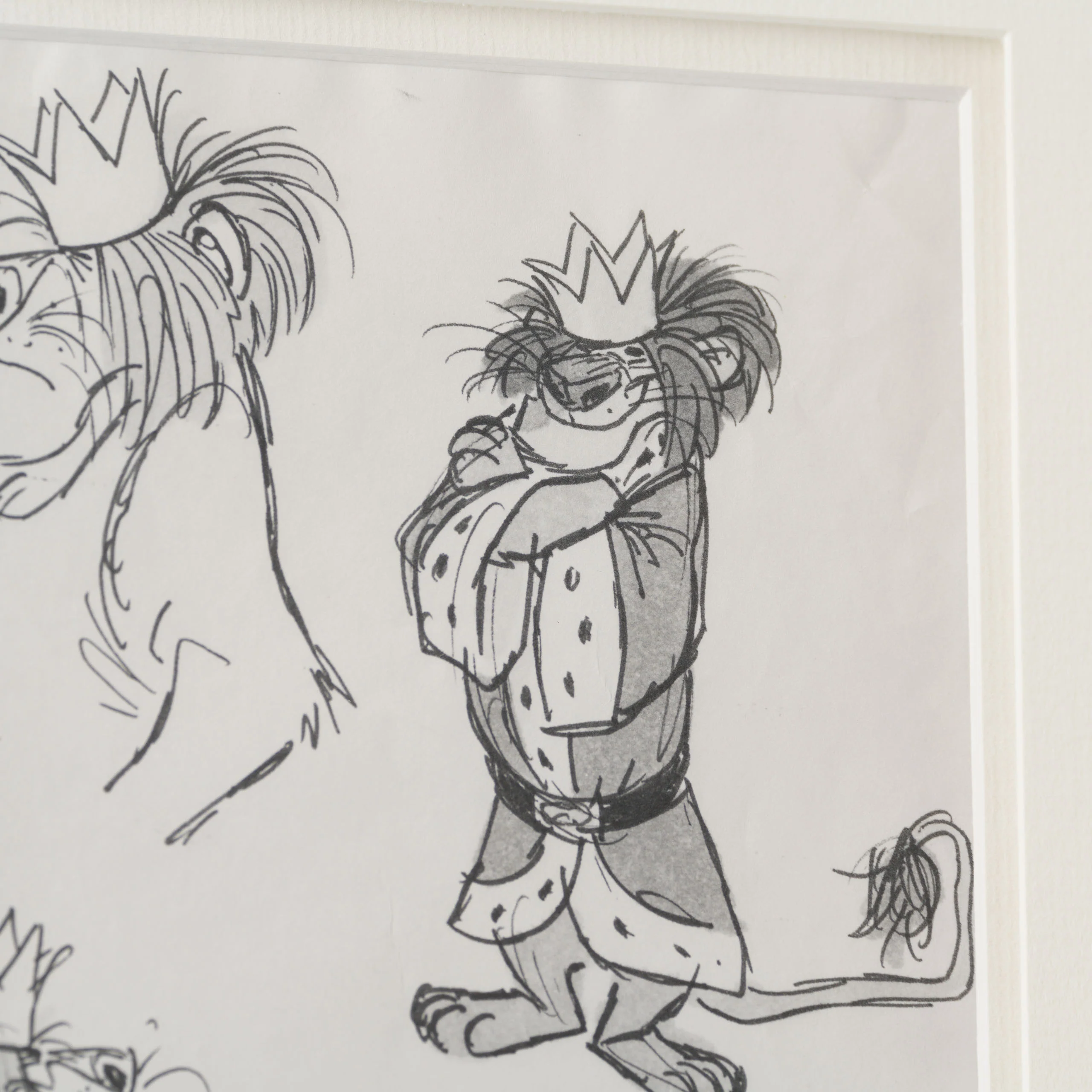 Bedknobs And Broomsticks: King Lion Model Sheet (1971) - Image 6