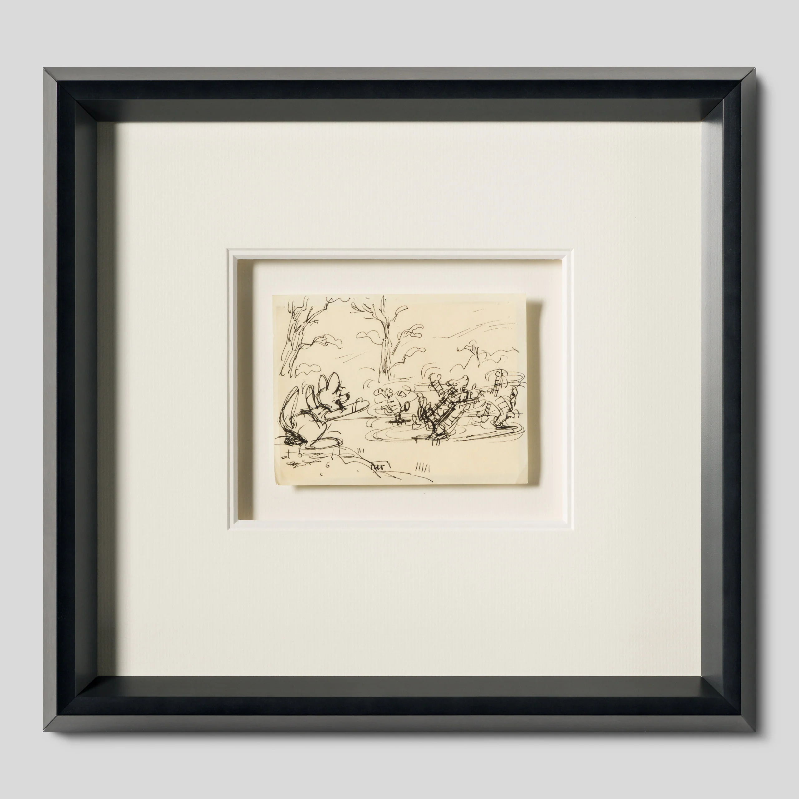 Disney Storyboard 1 (from 'Winnie The Pooh And Tigger Too', 1974)