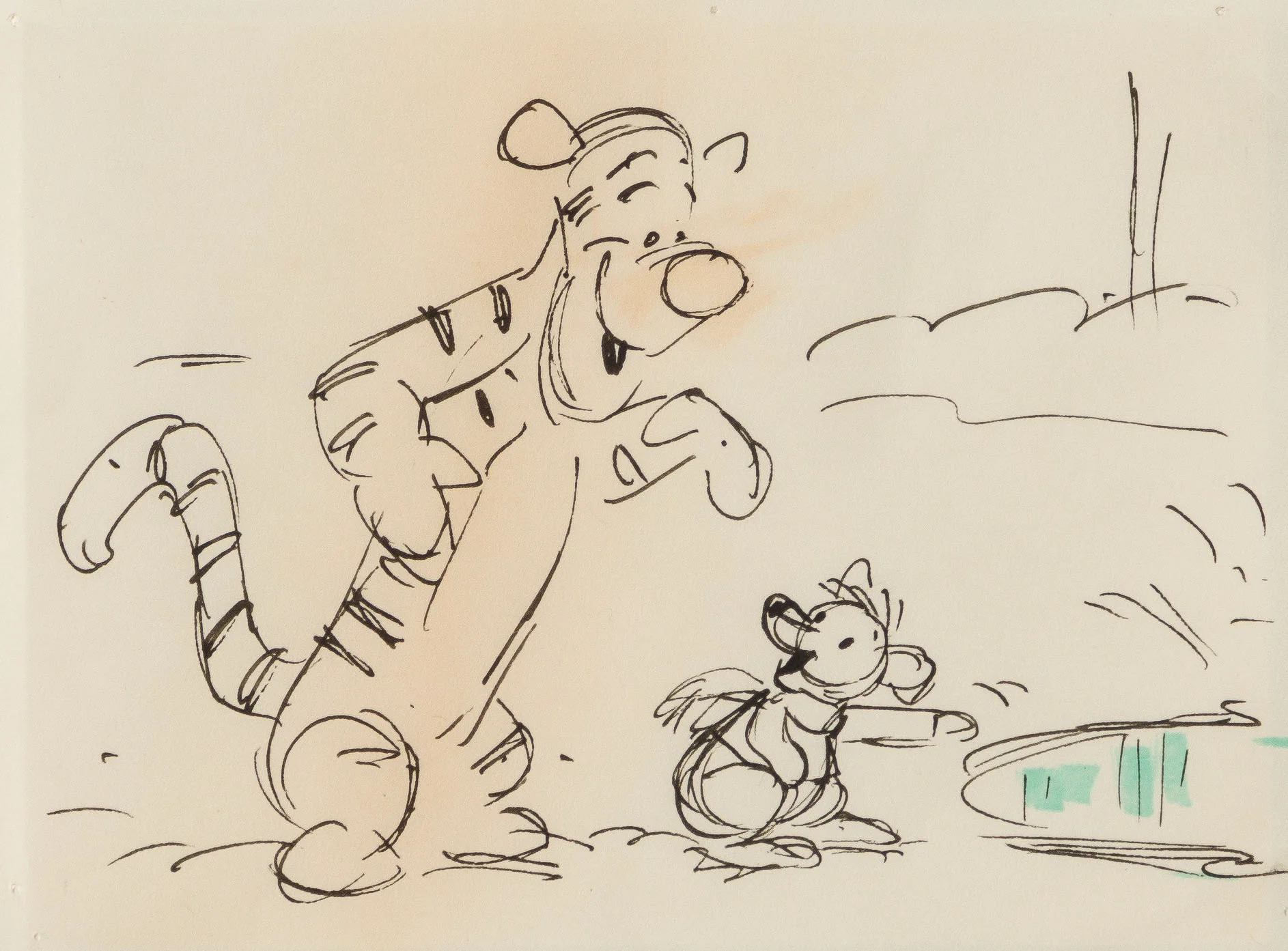 Disney Storyboard 16 (from 'Winnie The Pooh And Tigger Too', 1974) - Image 5