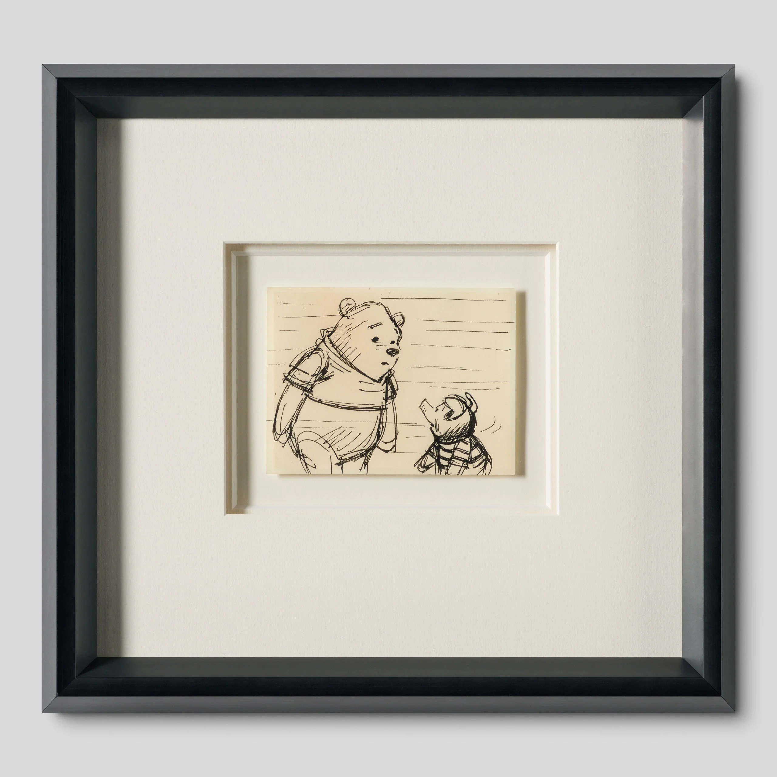 Disney Storyboard 27 (from 'Winnie The Pooh And Tigger Too', 1974)