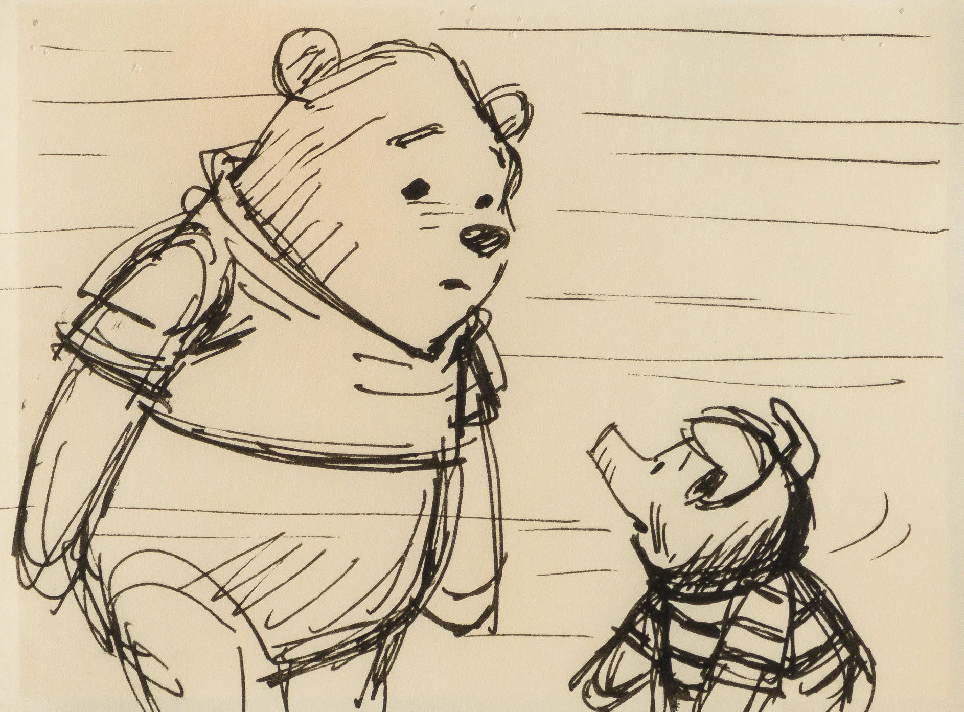 Disney Storyboard 27 (from 'Winnie The Pooh And Tigger Too', 1974) - Image 5