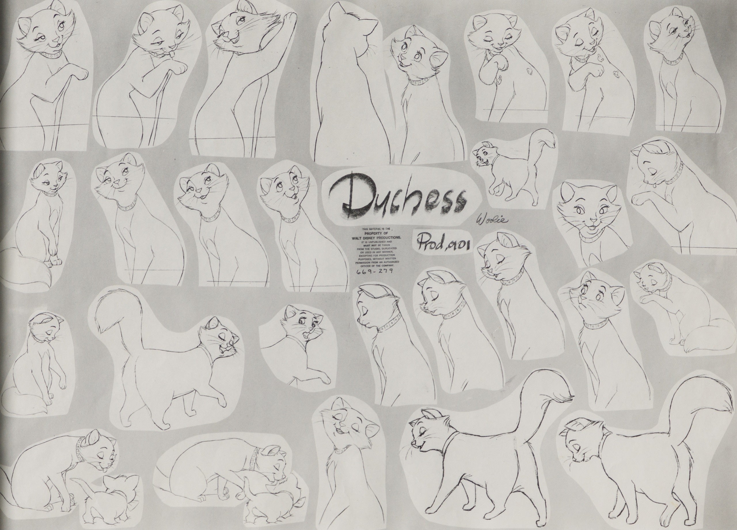 Duchess 1 (from 'The Aristocats', 1970) - Image 8