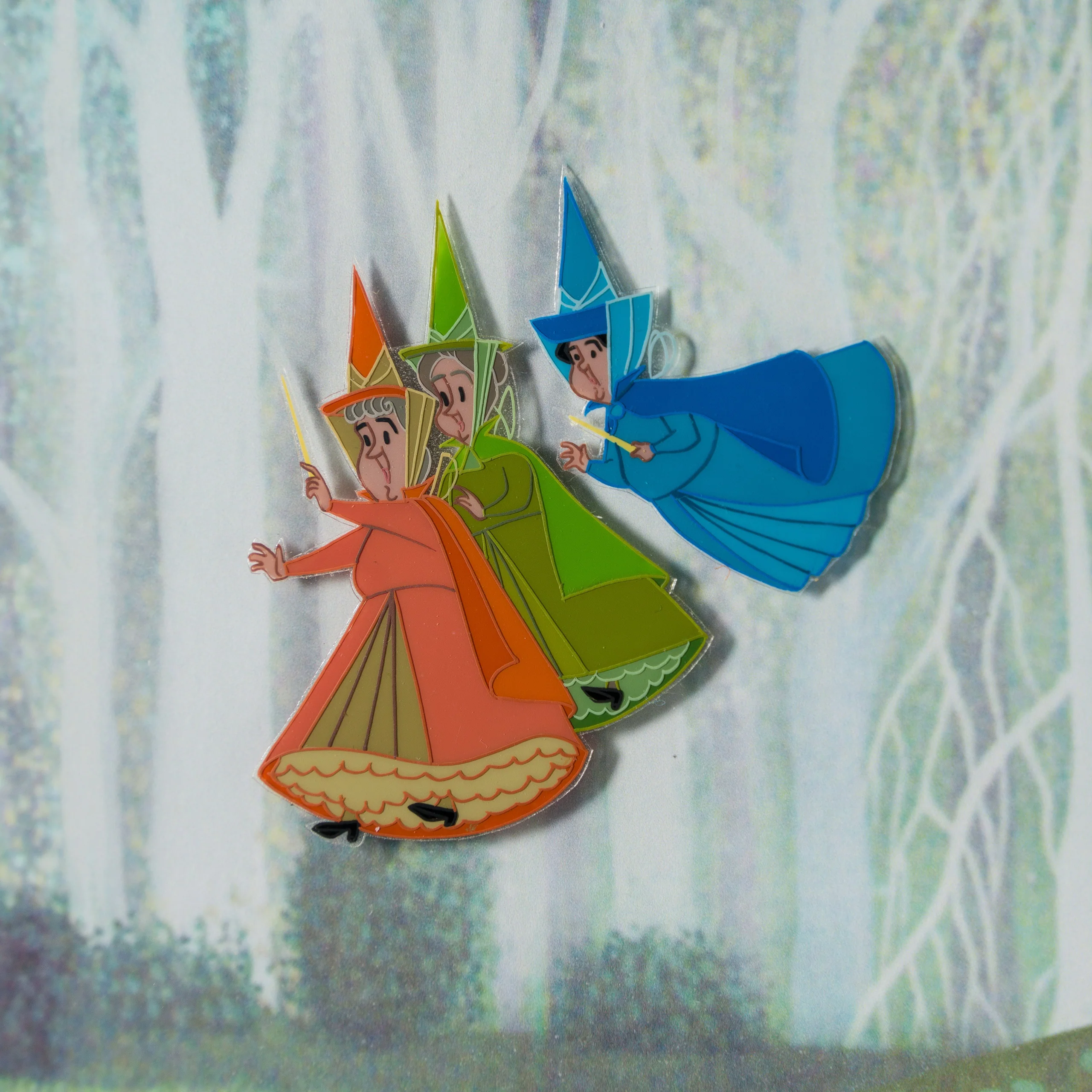 Flora, Fauna, Merryweather 1 (from 'Sleeping Beauty', 1959) - Image 3