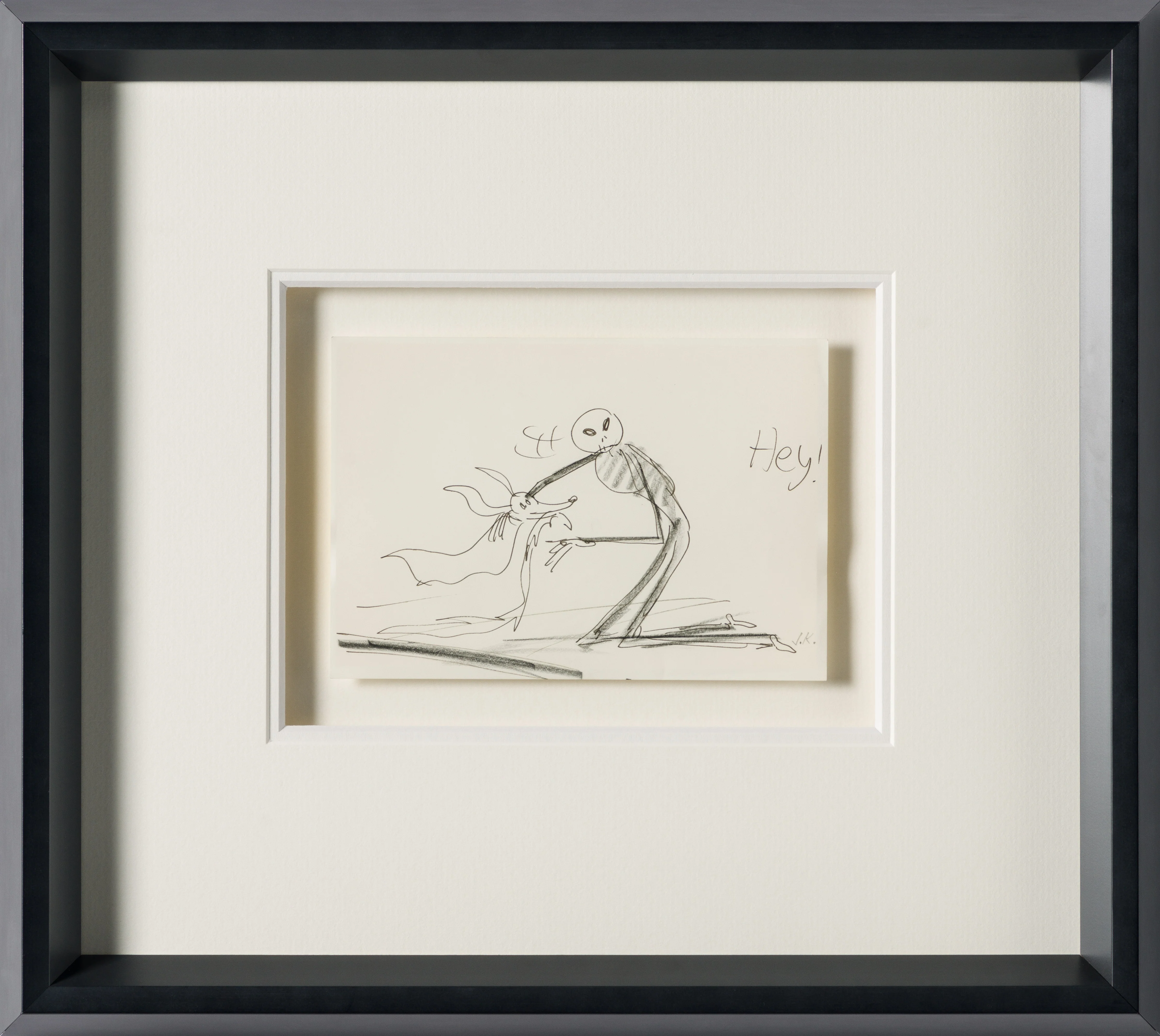Jack Skellington and Zero Storyboard (from 'The Nightmare Before Christmas', 1993) - Image 8