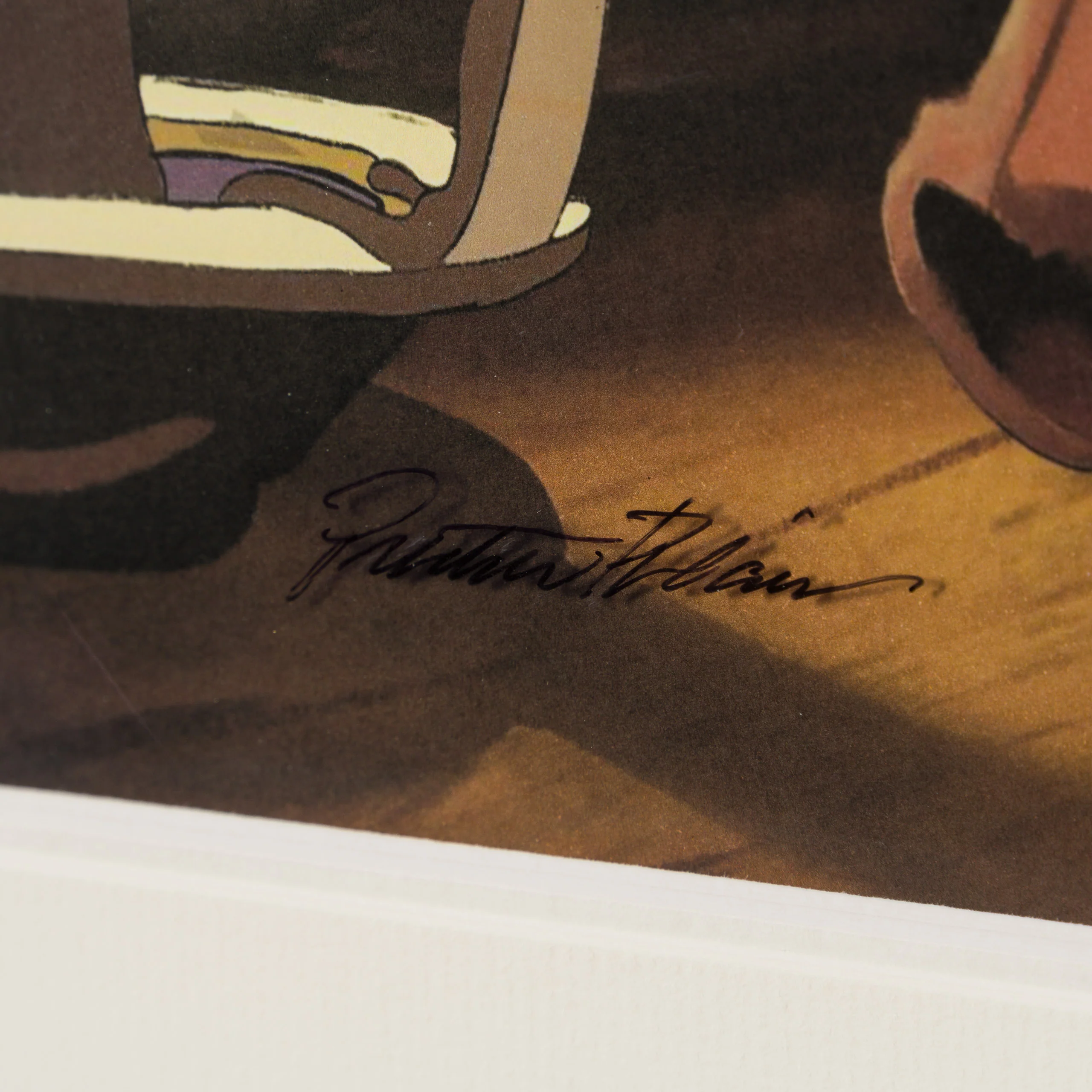 Jiminy Cricket Original Production Cel And Drawing 2 (1970s) signed by Preston Blair - Image 3