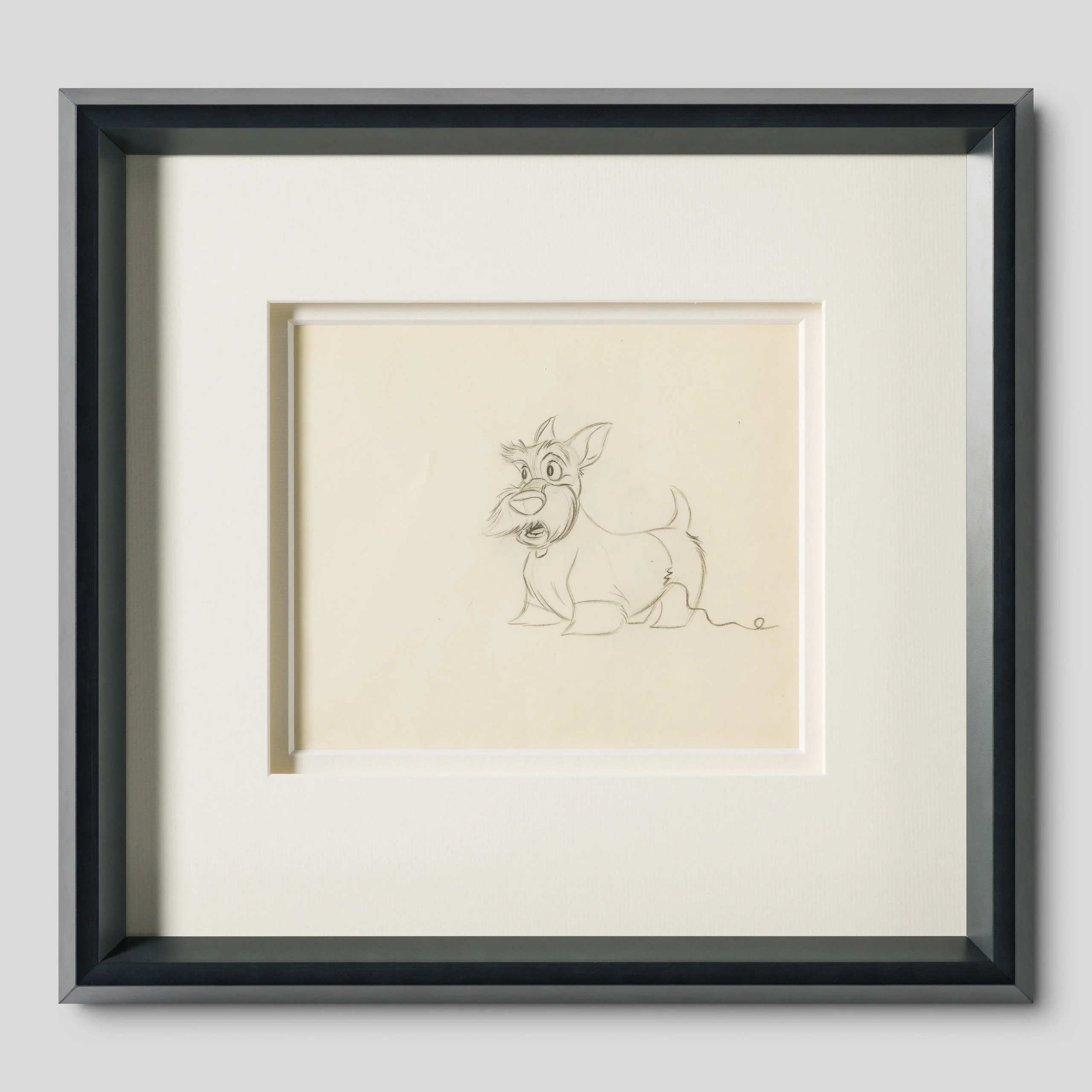 Lady And The Tramp: Jock Original Production Drawing (1955)