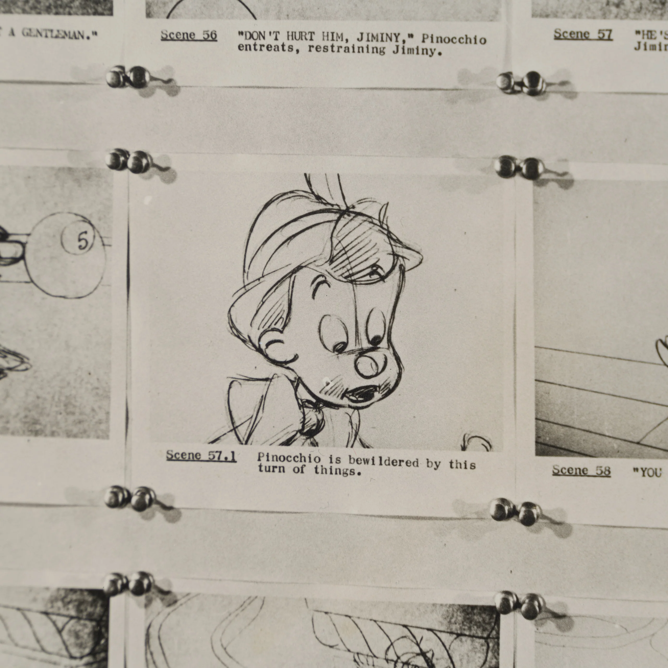 Pinocchio Continuity Model Sheet 18 - Image 3