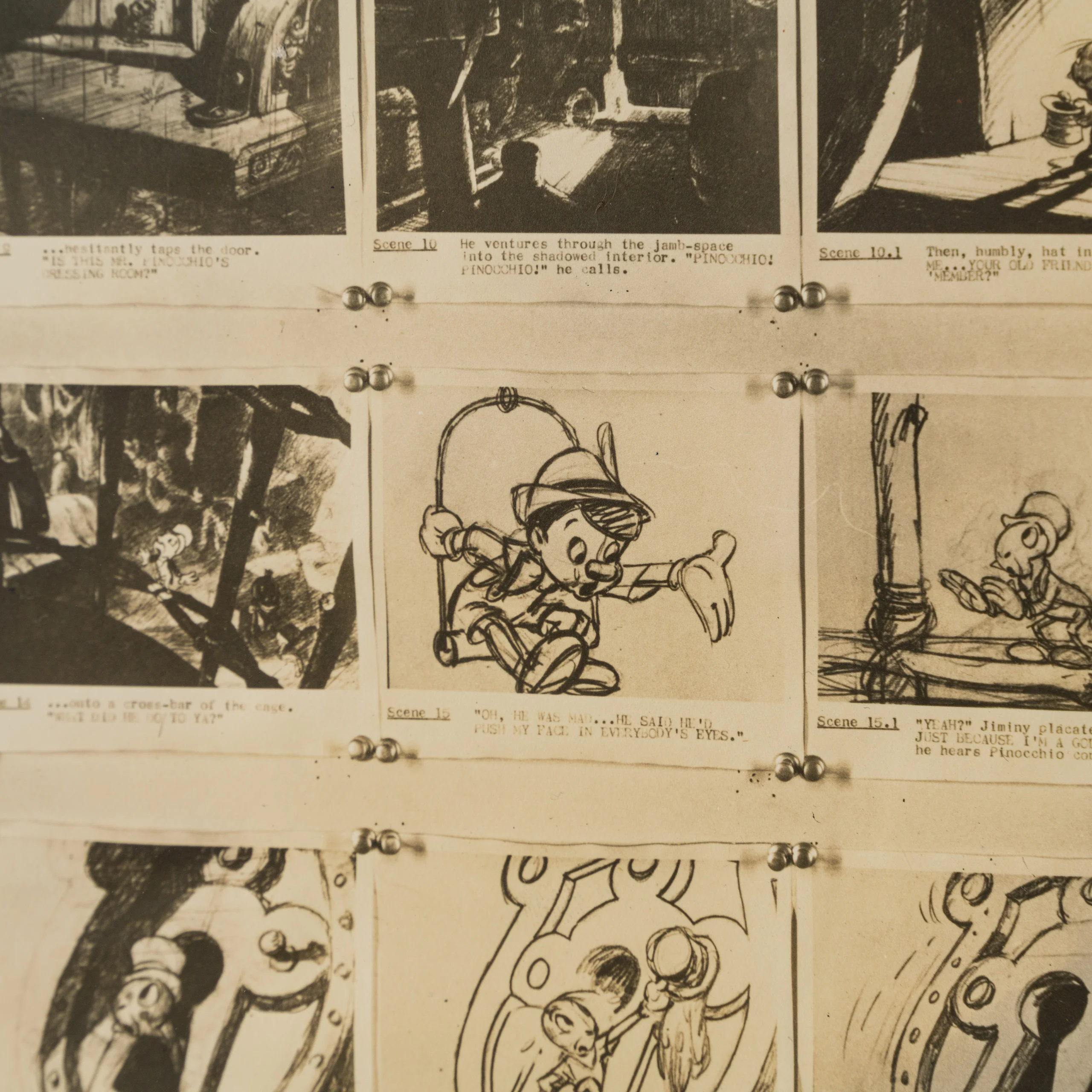 Pinocchio Continuity Model Sheet 20 - Image 3