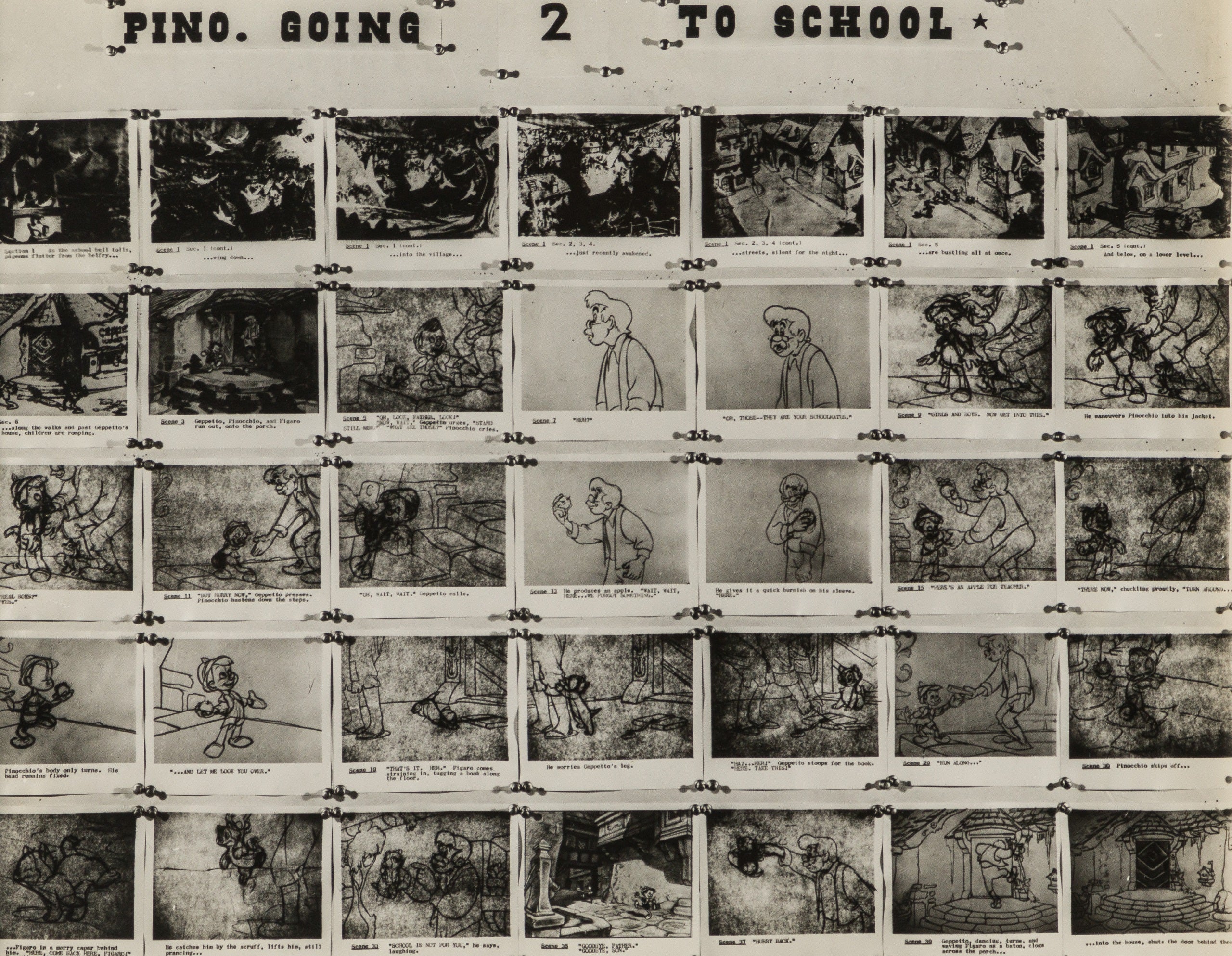 Pinocchio Continuity Model Sheet 25 - Image 3