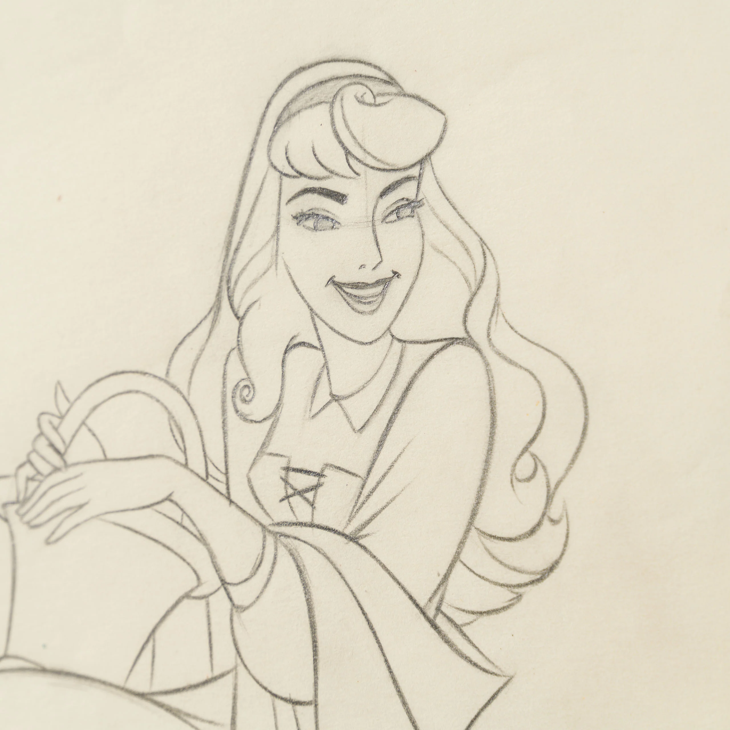 Sleeping Beauty: Princess Aurora And Mock Prince Set, Original Production Drawings (1959) - Image 3