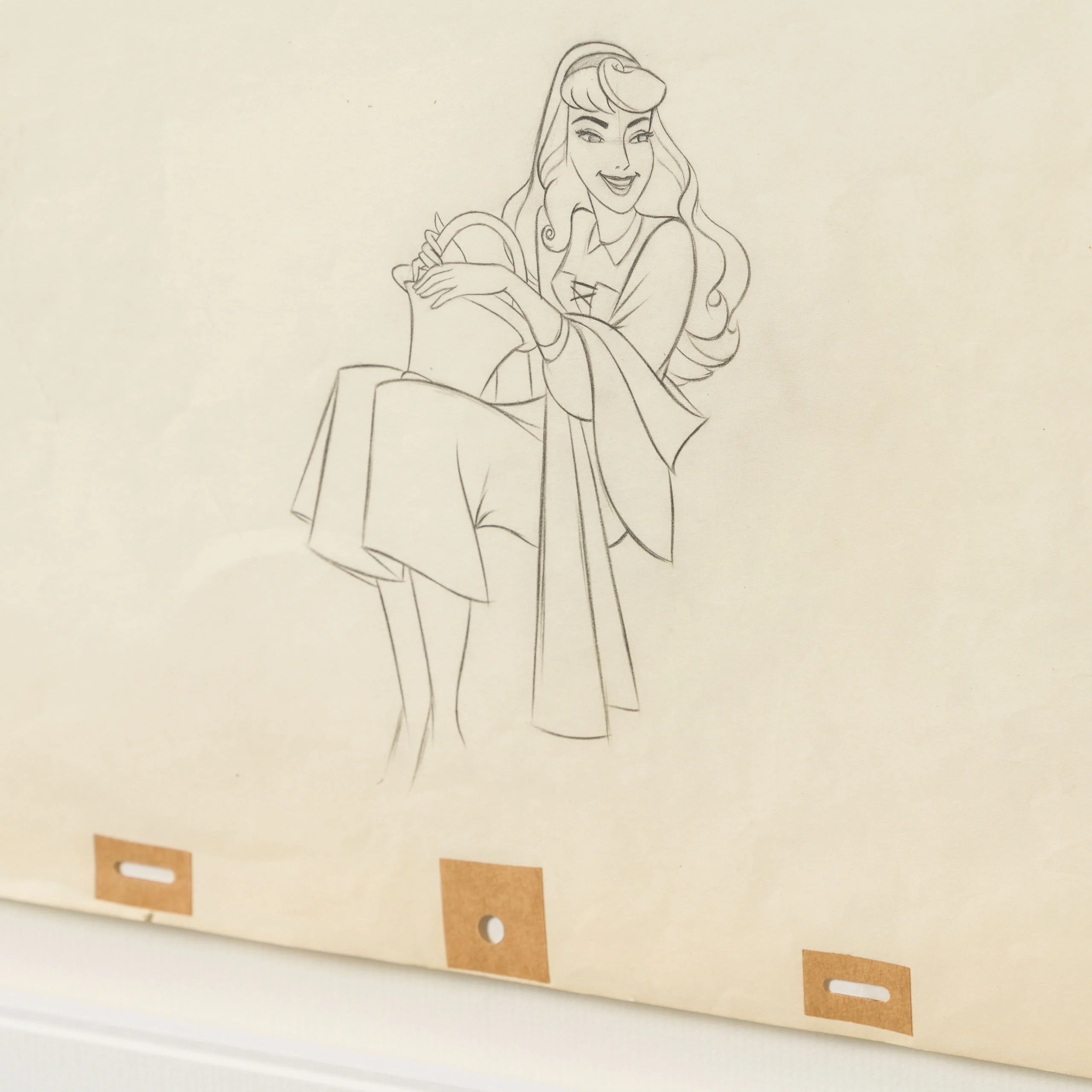 Sleeping Beauty: Princess Aurora And Mock Prince Set, Original Production Drawings (1959) - Image 7