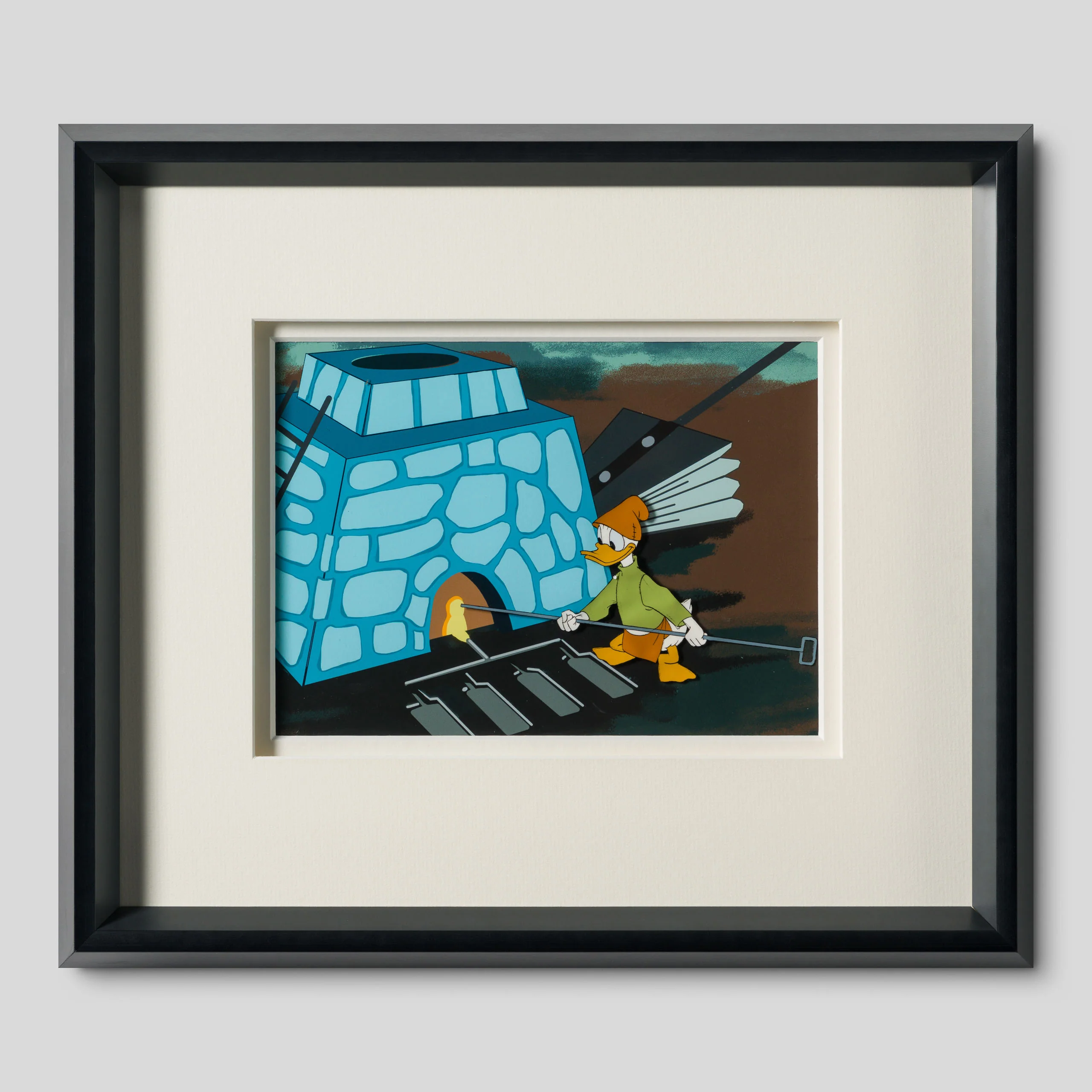 Steel And America: Donald Duck Original Production Cel (1965)