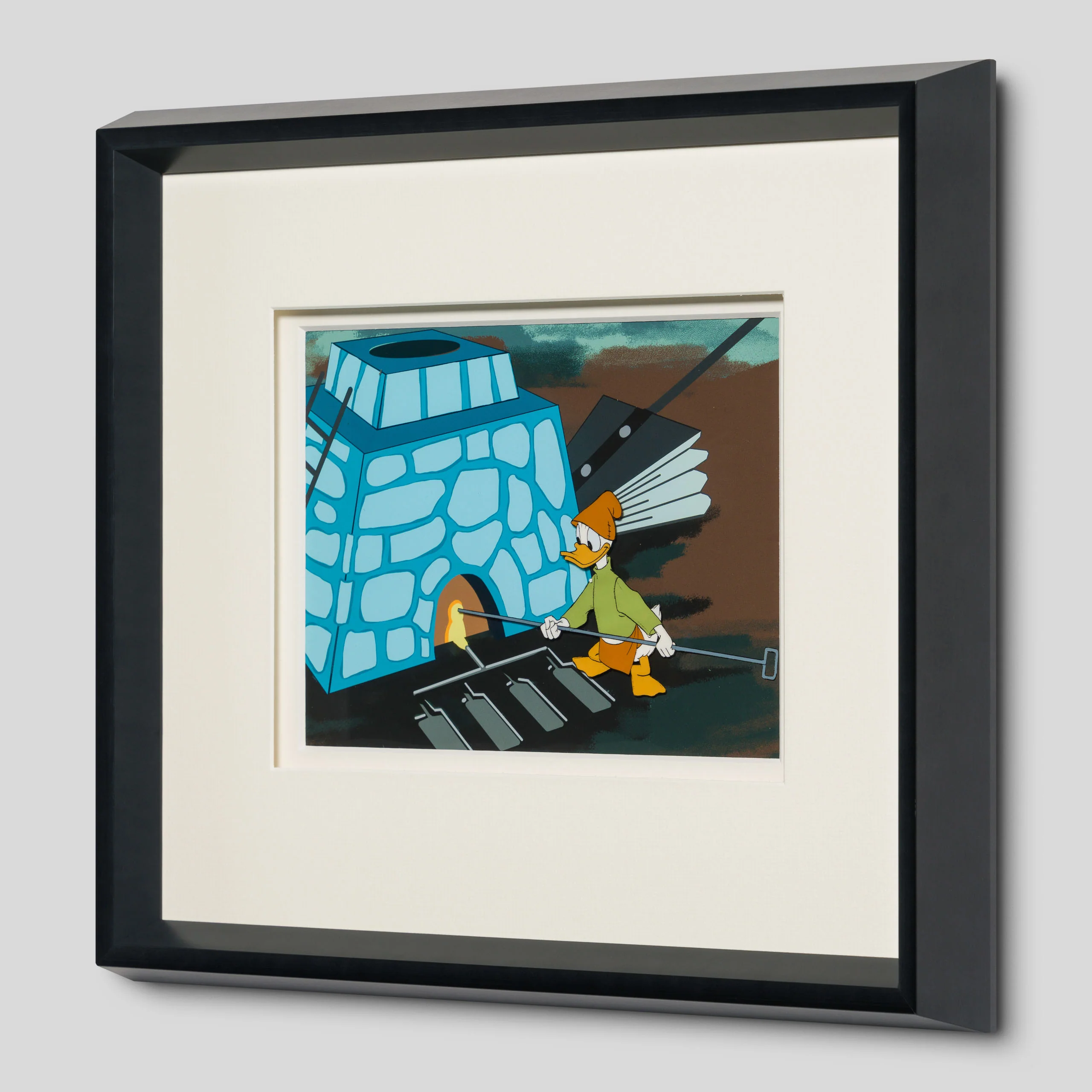 Steel And America: Donald Duck Original Production Cel (1965) - Image 2