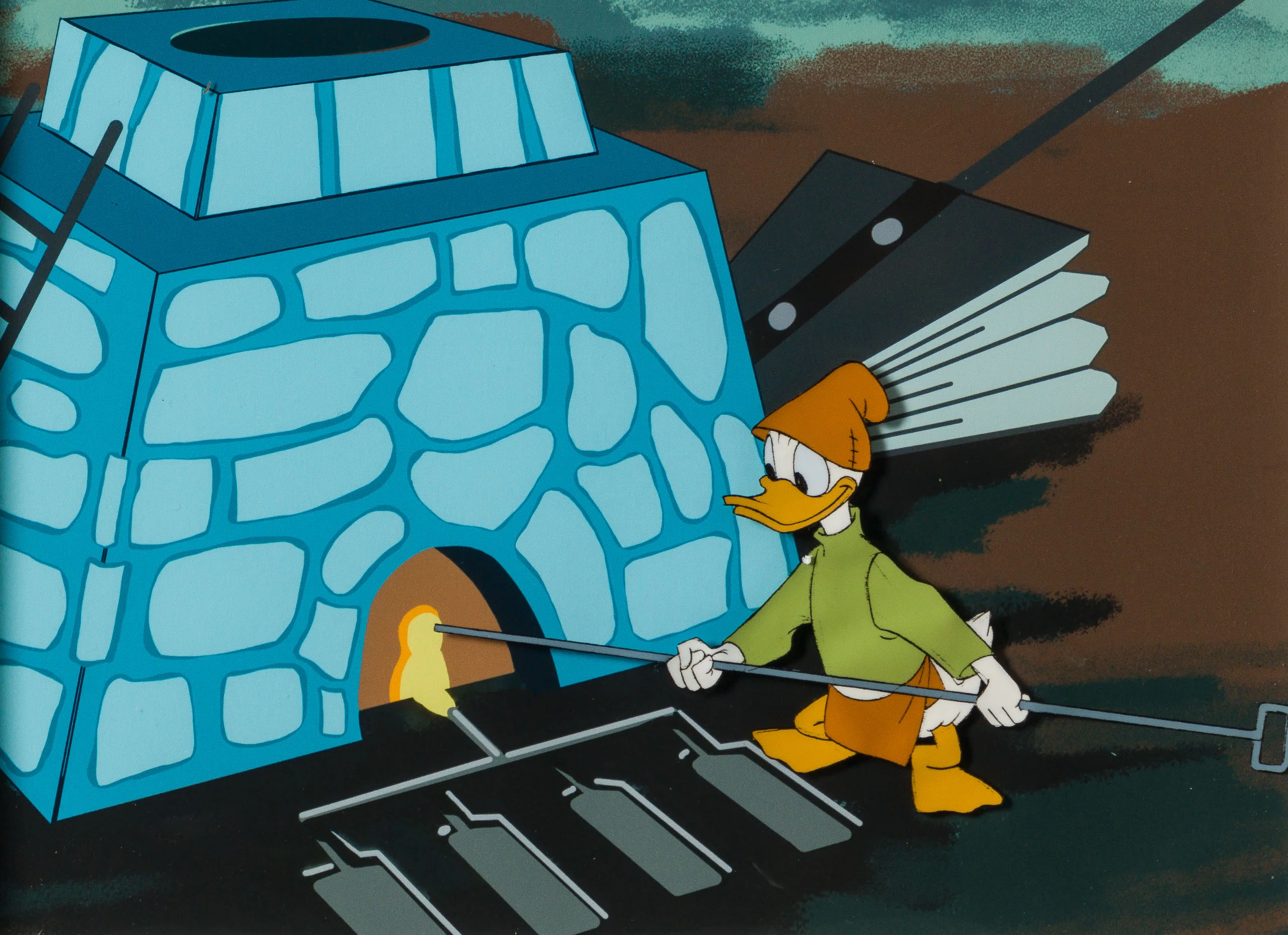 Steel And America: Donald Duck Original Production Cel (1965) - Image 6