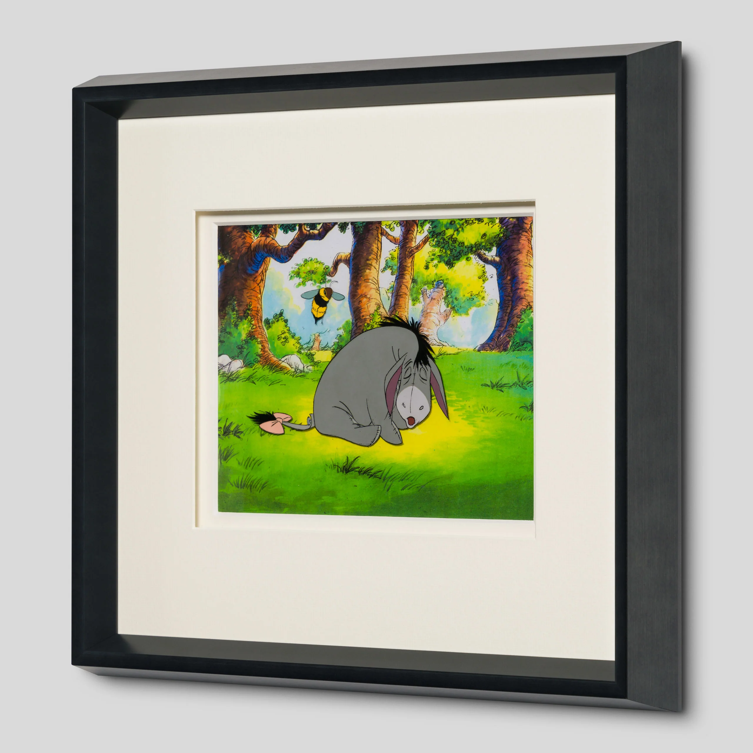Winnie The Pooh And The Honey Tree: Eeyore And Bee, Original Production Cel (1977) - Image 2