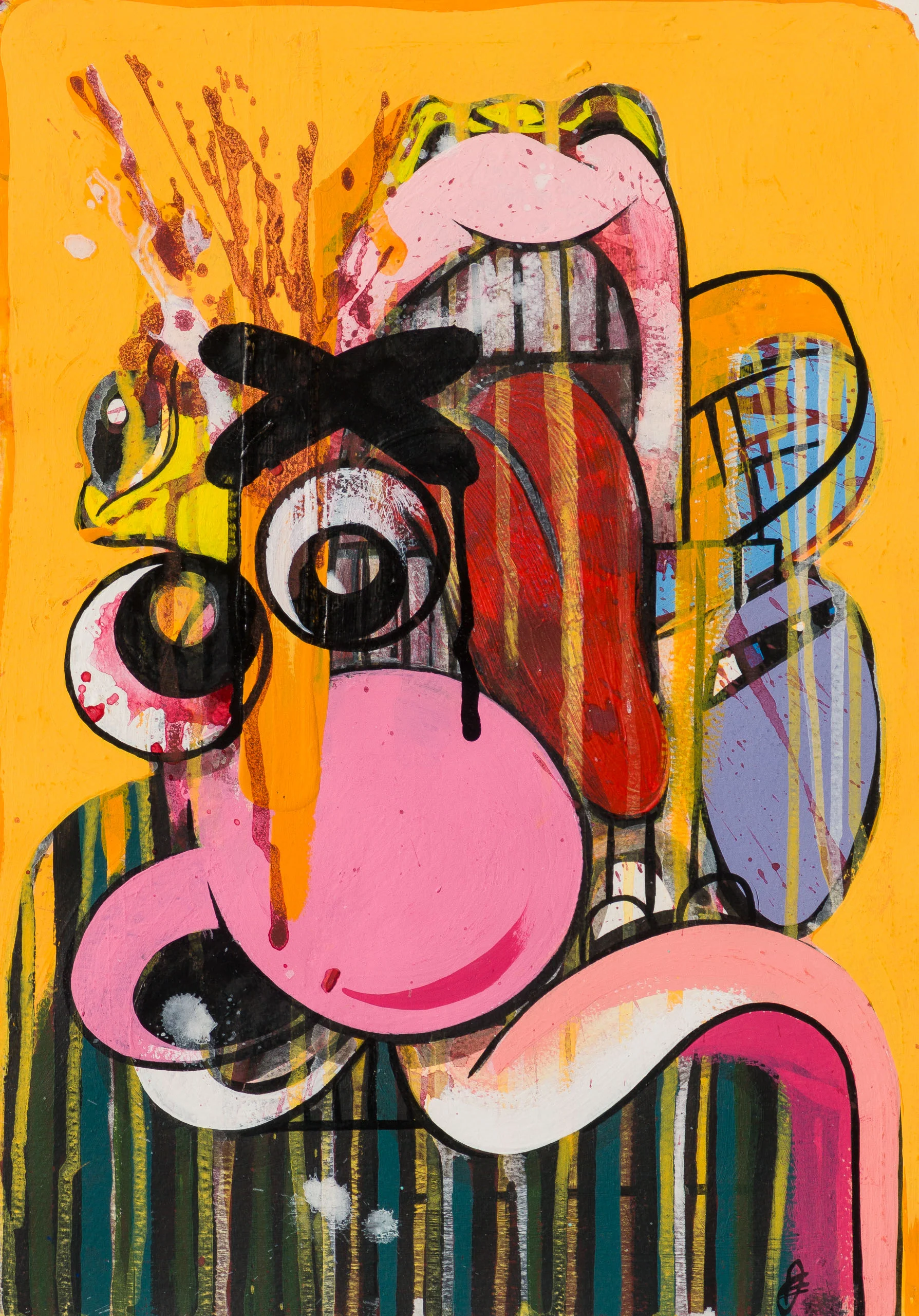 Exploding Head Orange II - Image 3