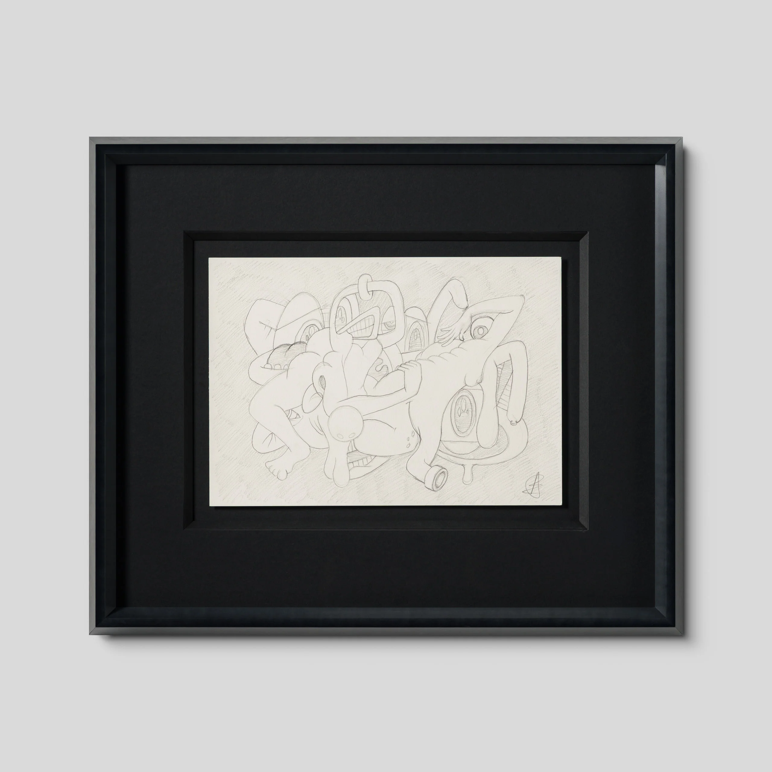 Mingle (Preparatory Drawing)