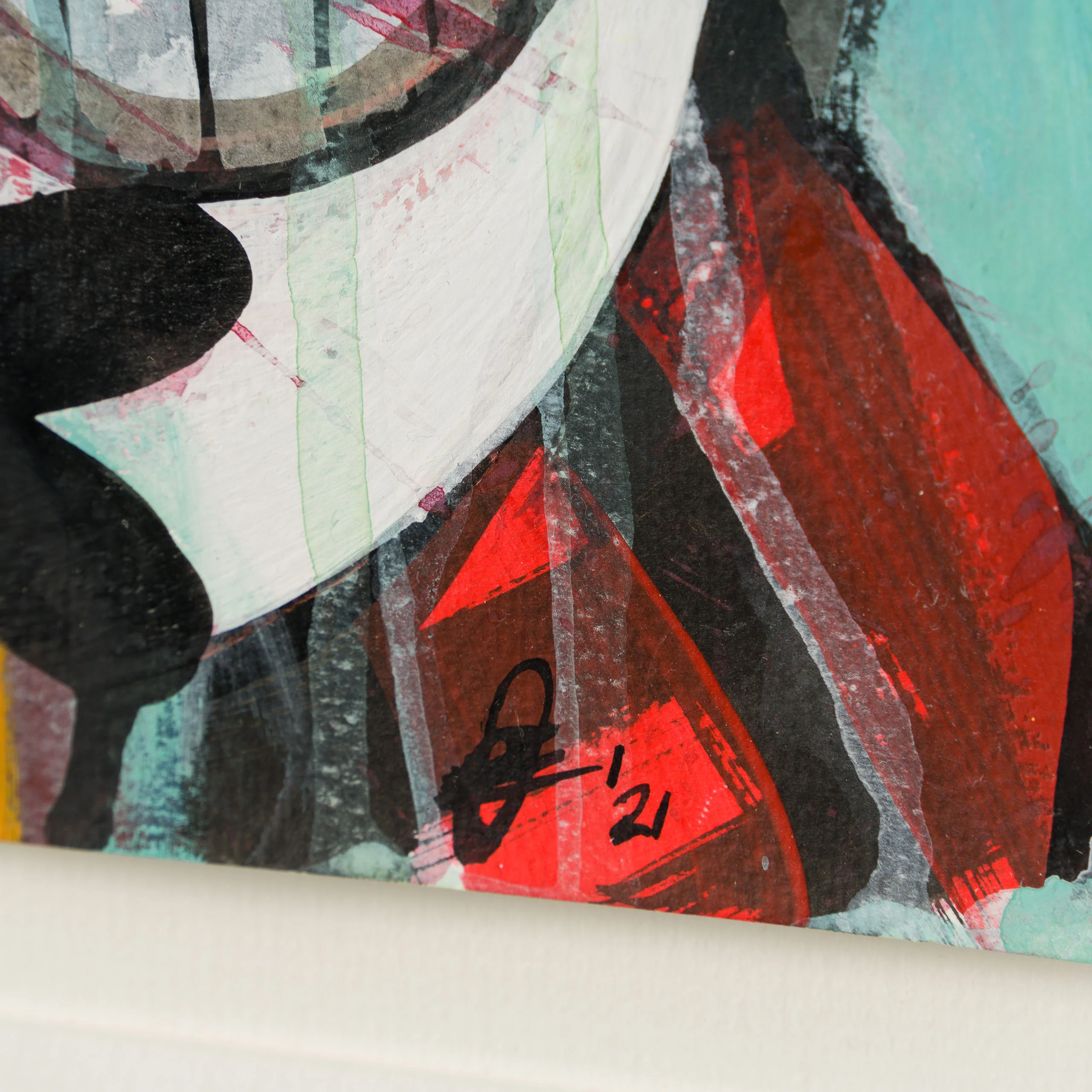 Study For A Portrait Of JK (Blue) - Image 6