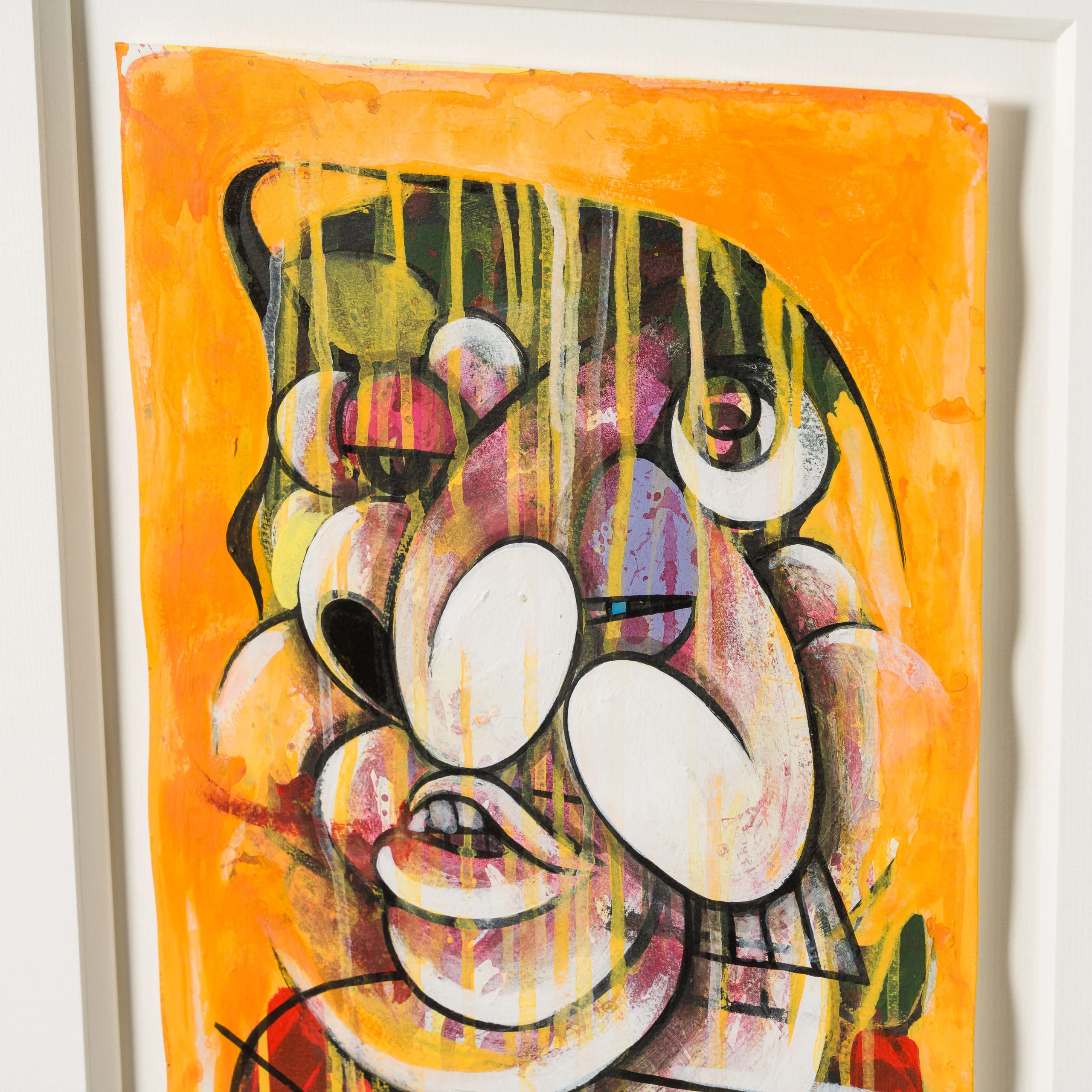 Study For A Portrait Of JK (Orange II) - Image 6
