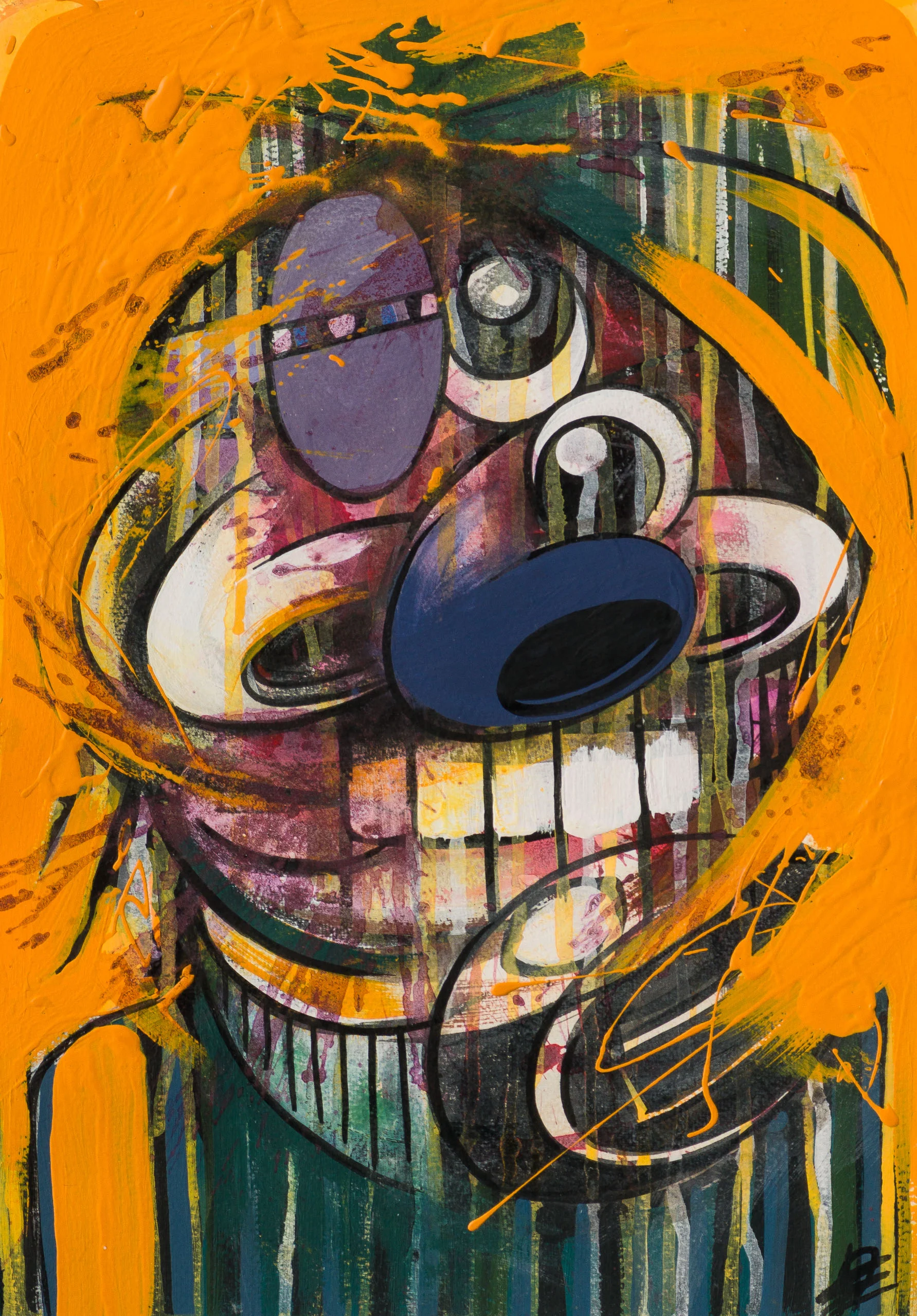 Study For A Portrait Of Linden C #2 - Image 5