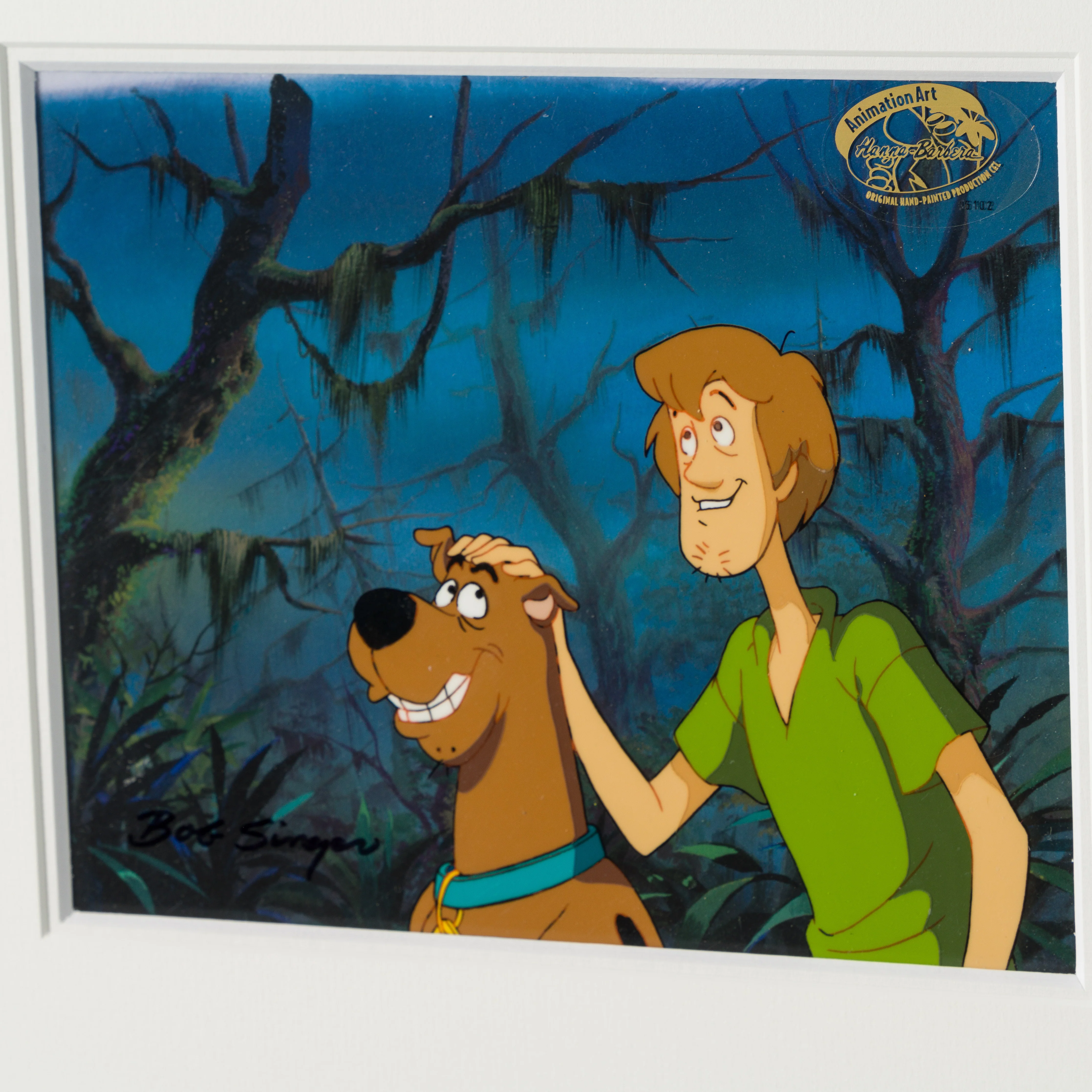 Scooby Doo and Shaggy (5) Original Production Cel and Drawing - Image 4