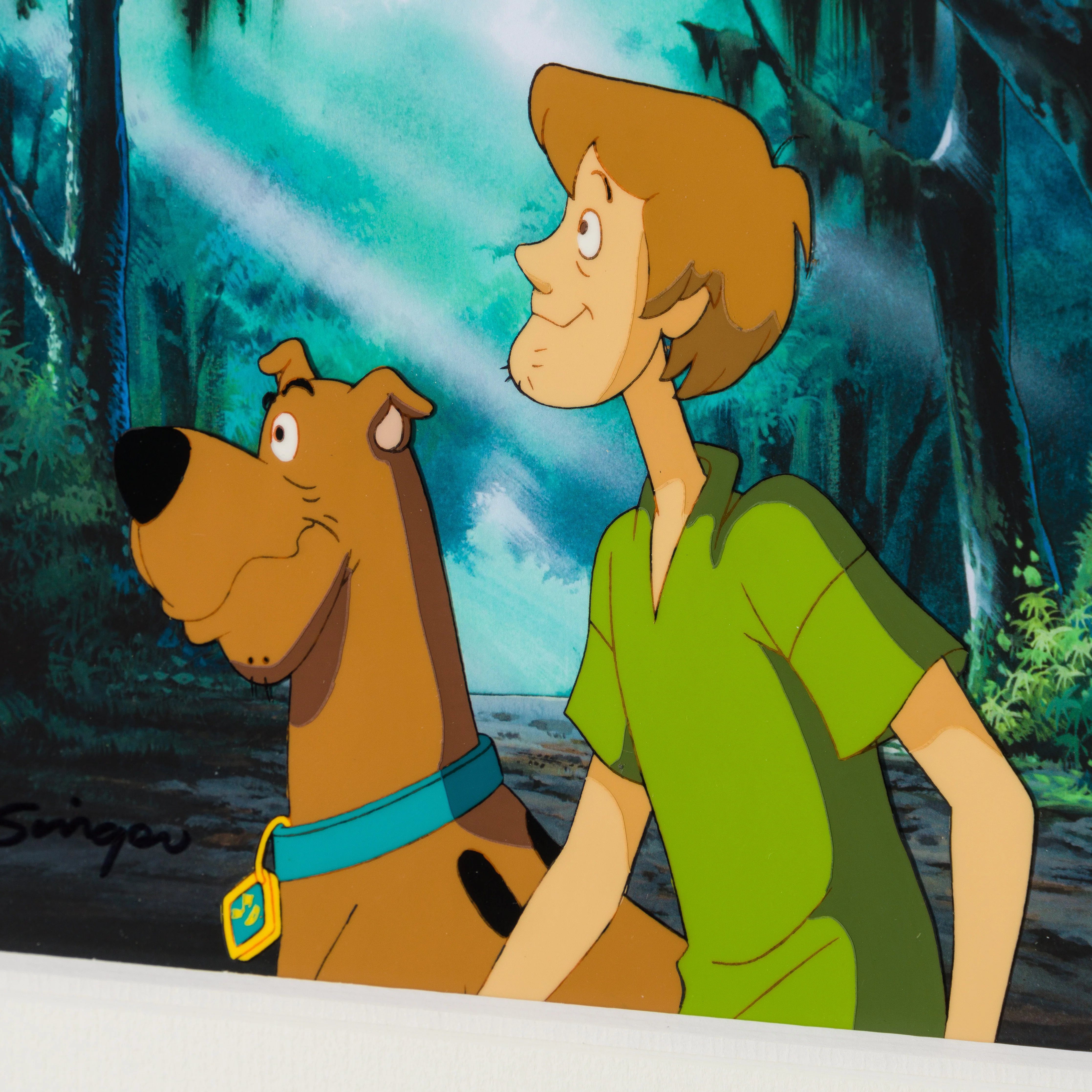 Scooby Doo and Shaggy (6) Original Production Cel and Drawing - Image 4