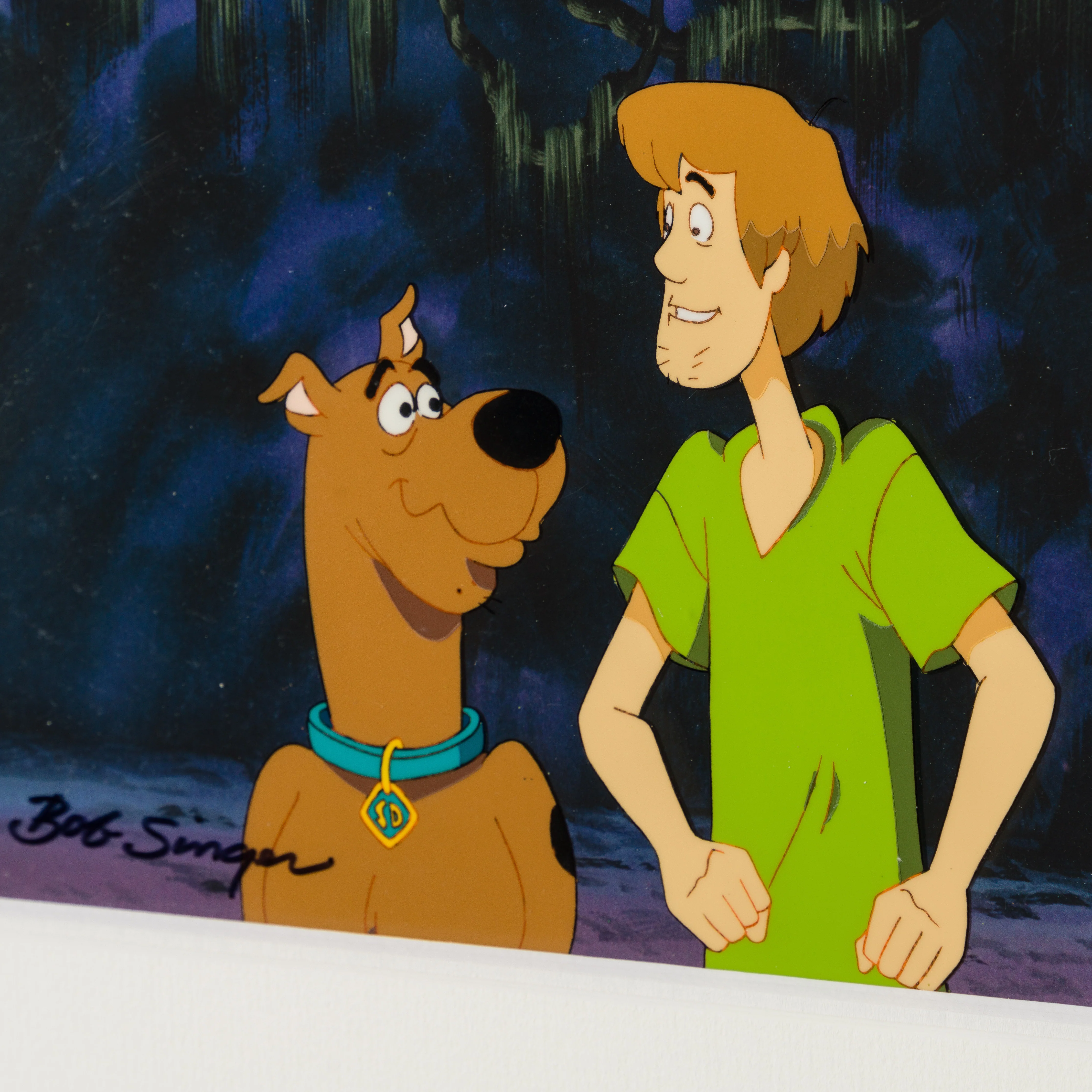 Scooby Doo and Shaggy (7) Original Production Cel and Drawing - Image 5