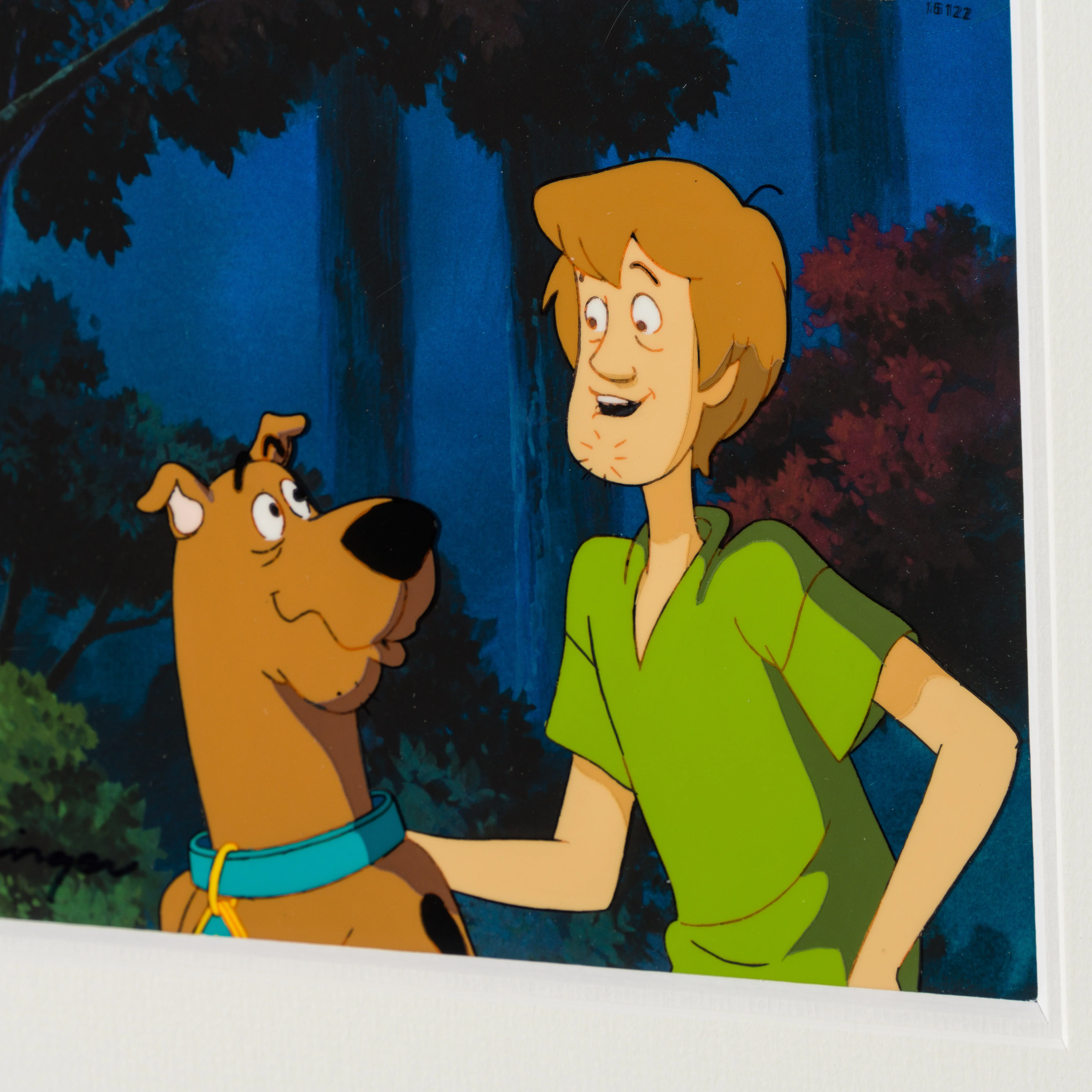 Scooby Doo and Shaggy (8) Original Production Cel and Drawing - Image 5
