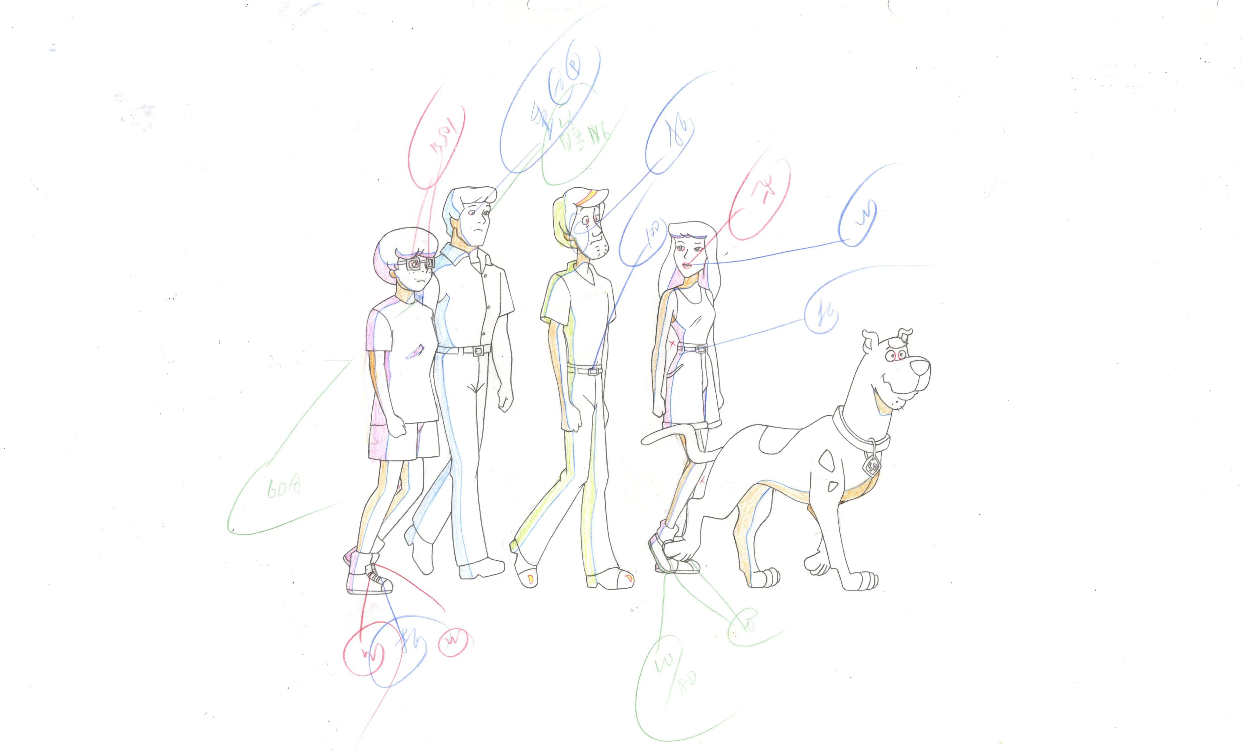 Scooby-Doo Gang (10) Pan OPC w/OPD - Image 2