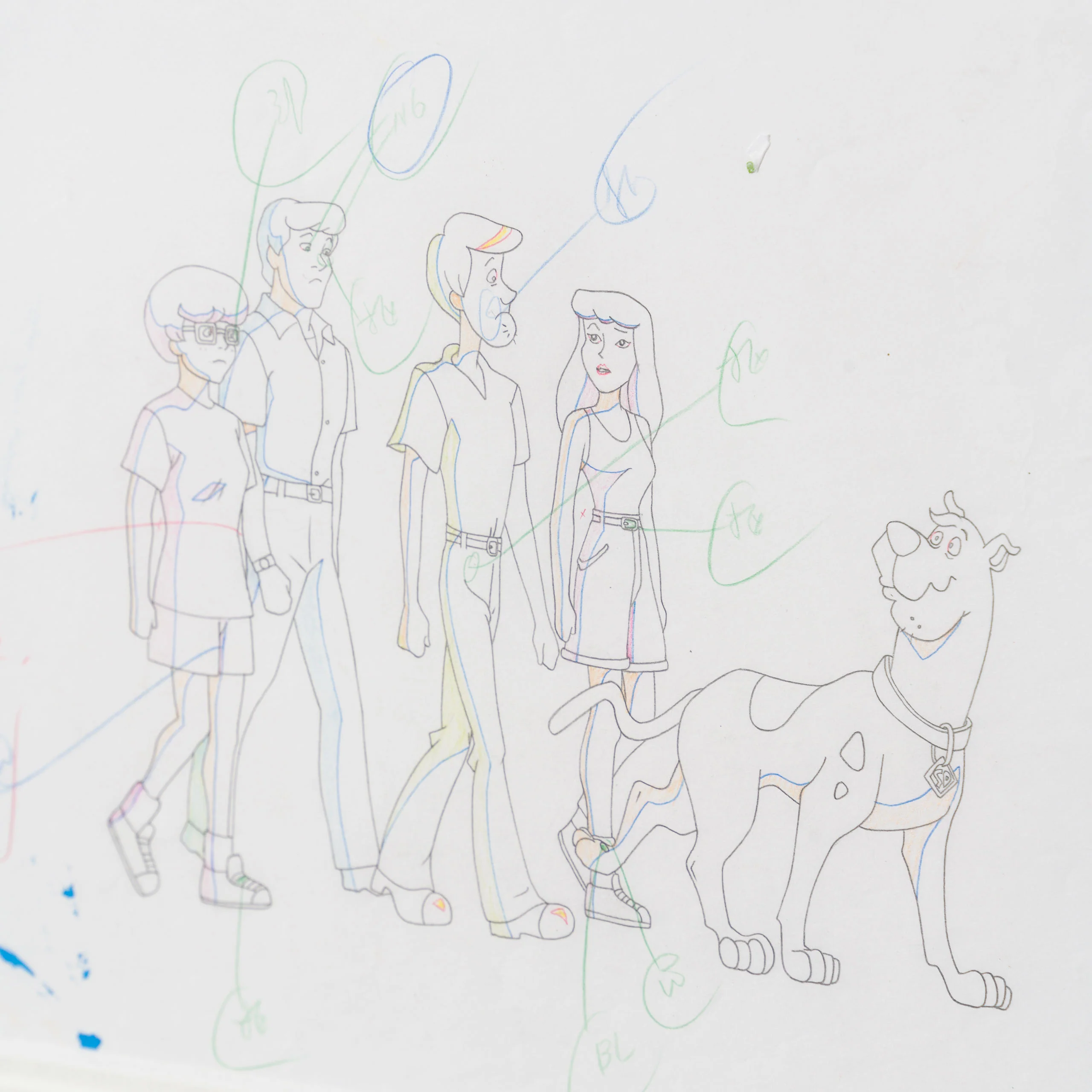 Scooby-Doo Gang (7) Pan OPC w/OPD - Image 3