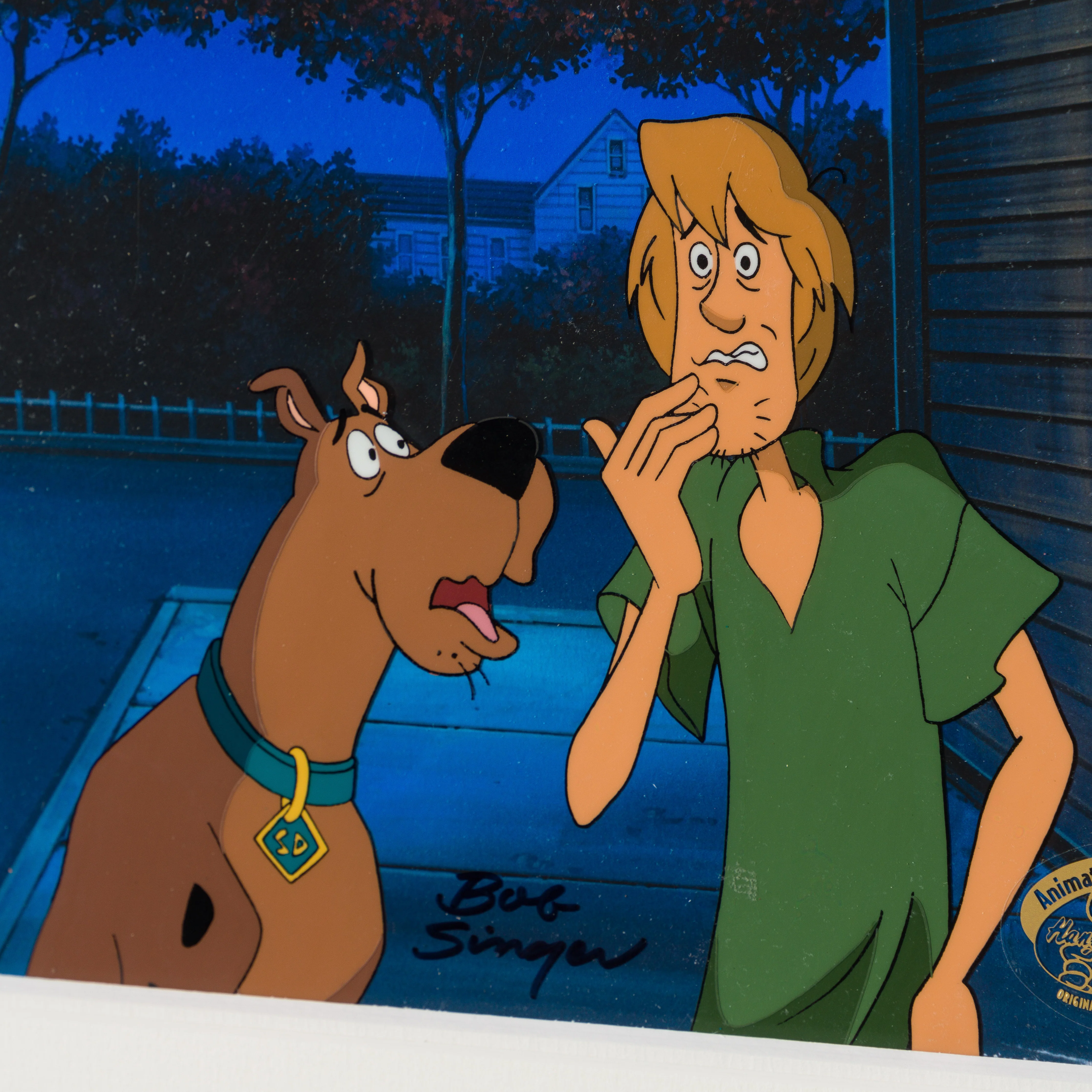 Scooby, Shaggy (9) Original Production Cel and Drawing - Image 4