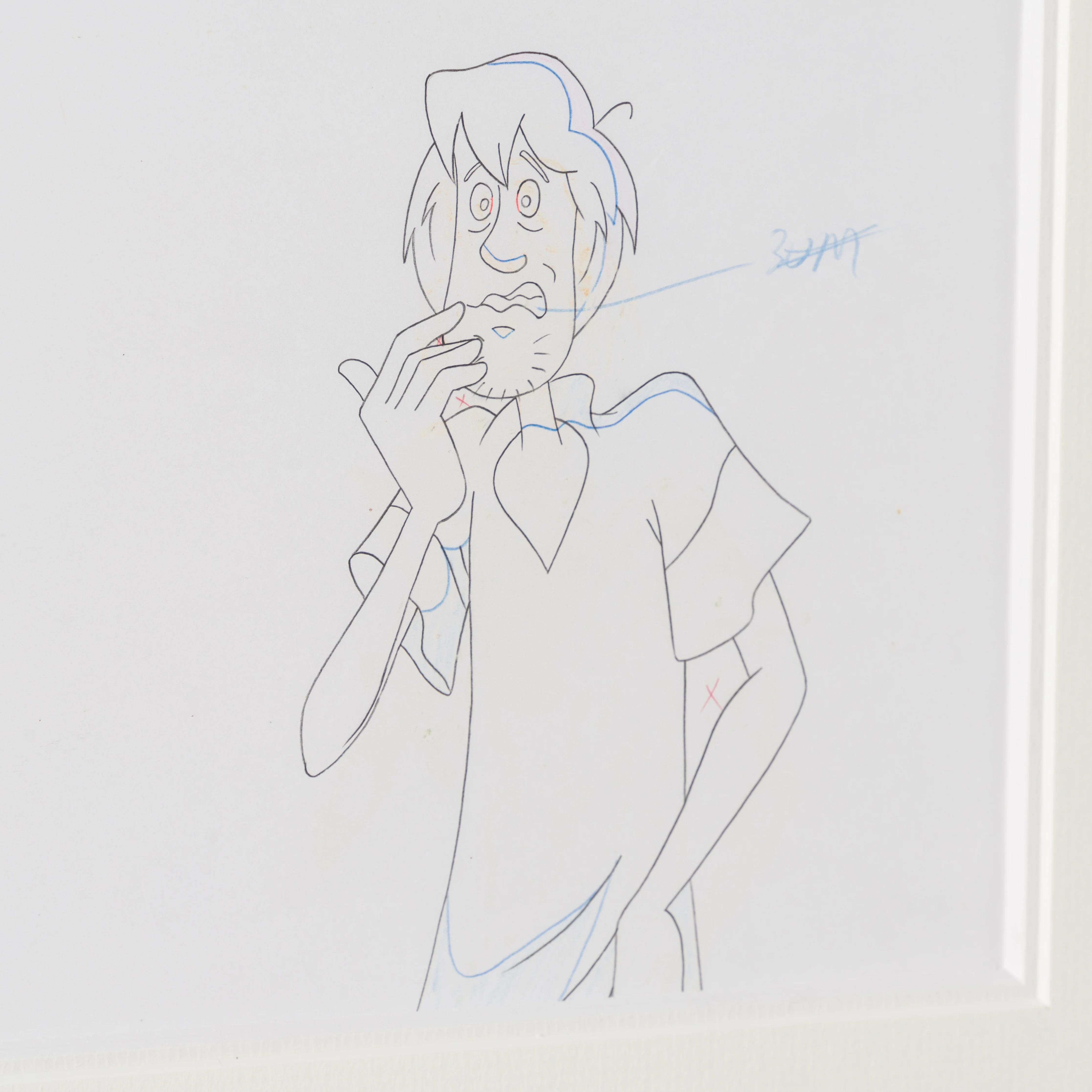 Scooby, Shaggy (9) Original Production Cel and Drawing - Image 5