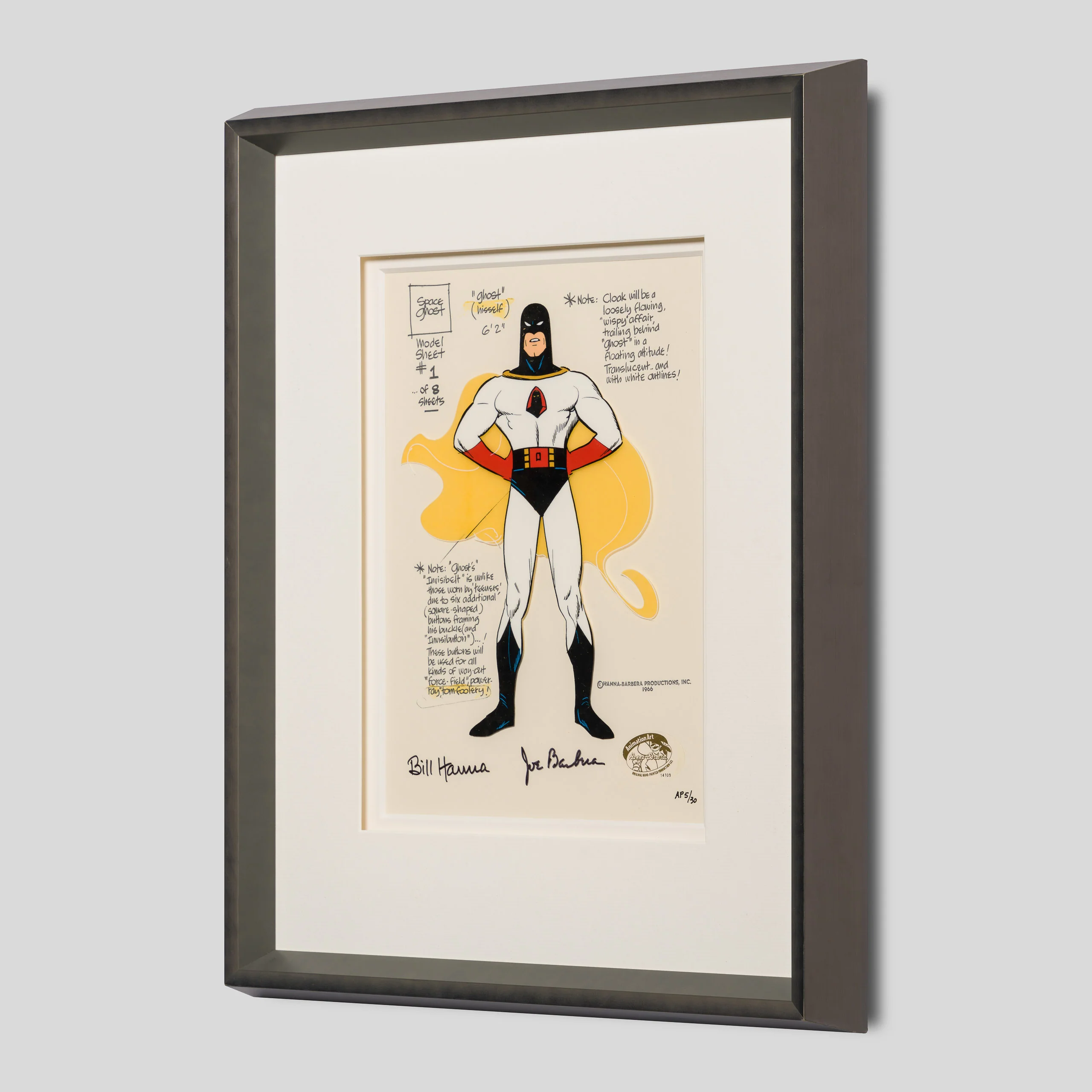 Space Ghost Model Sheet - Image 2