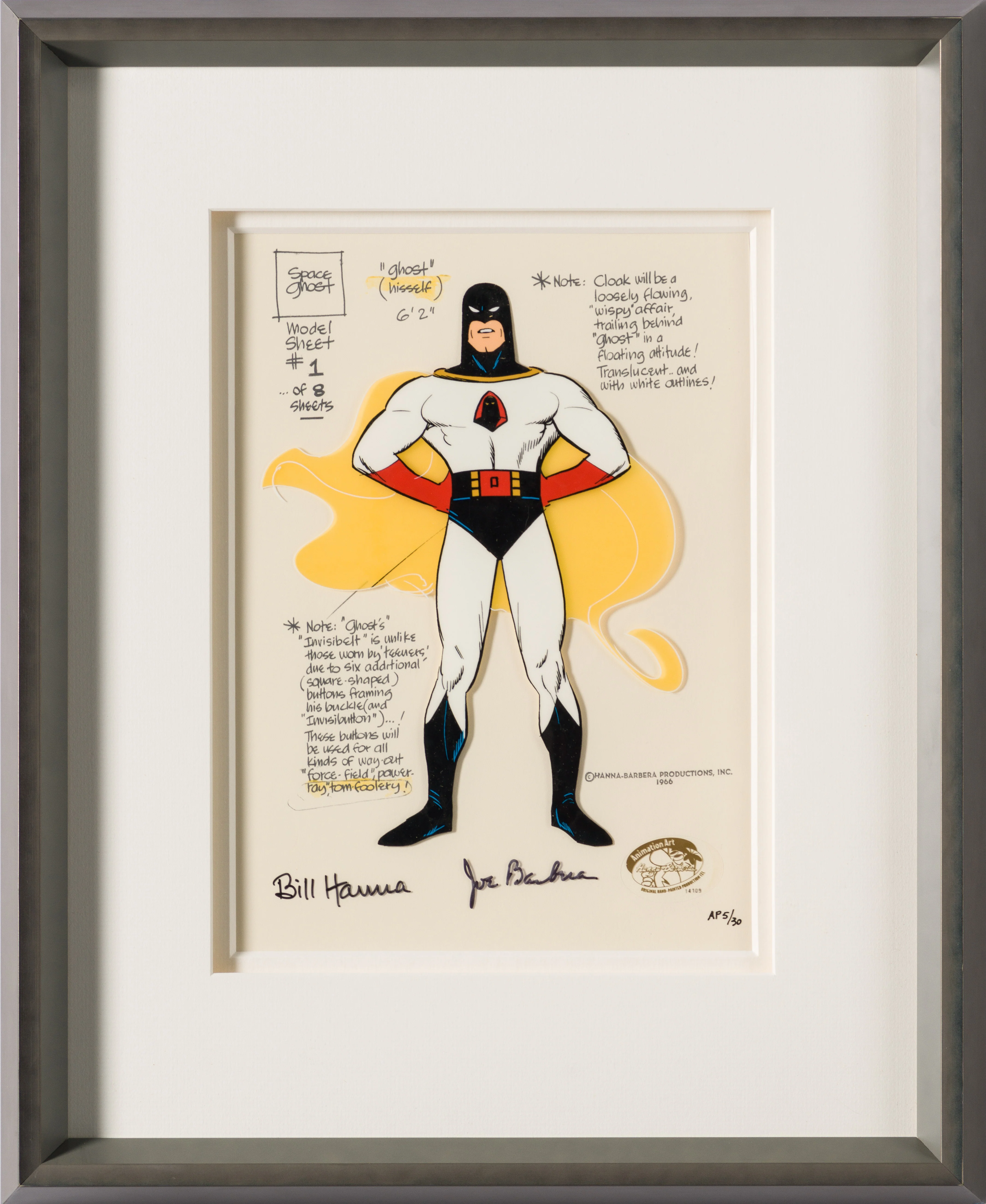 Space Ghost Model Sheet - Image 4