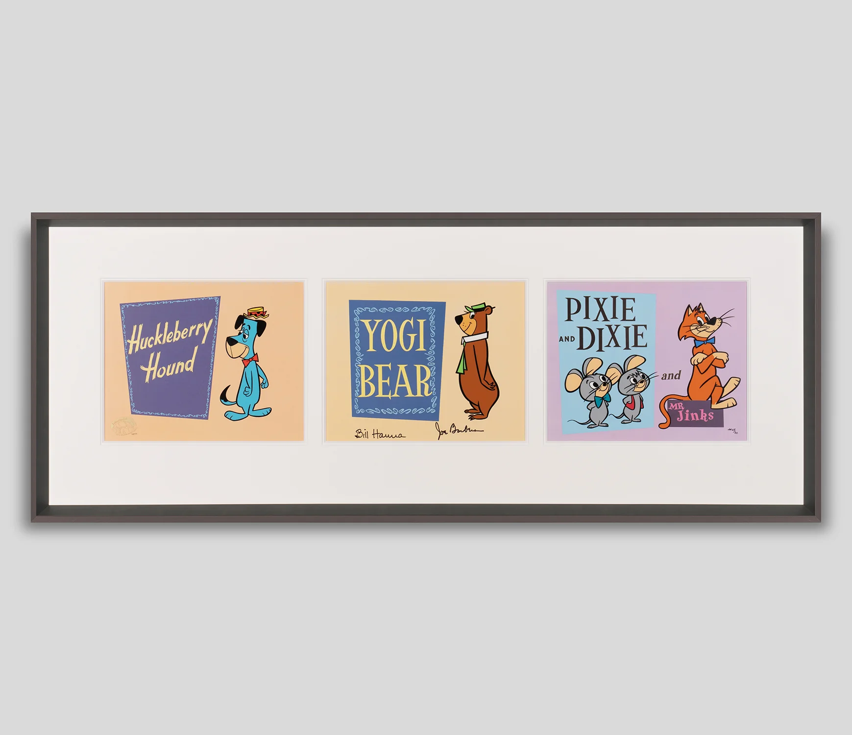 The Huckleberry Hound Show (Triptych)