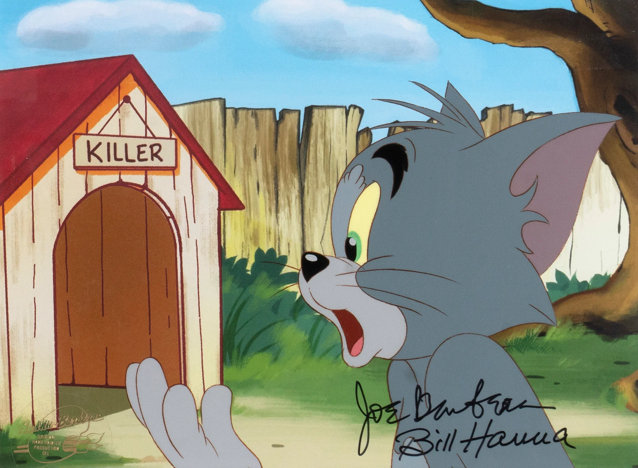 Tom (17) Original Production Cel with Original Production Drawing - Image 4