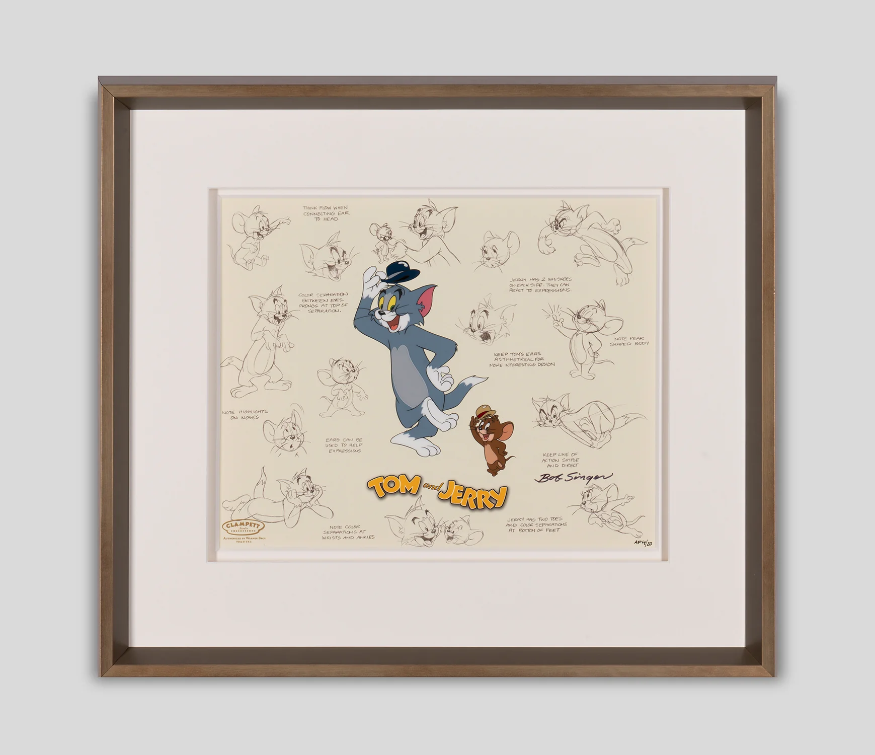 Tom and Jerry Model Sheet