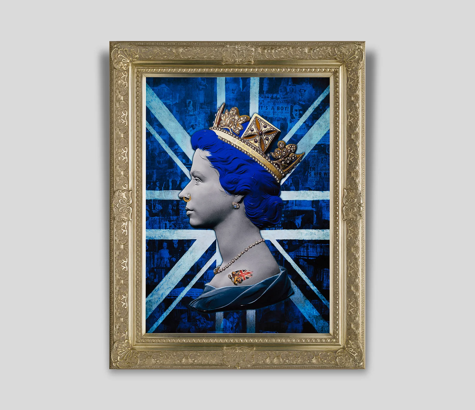 Blue Headlines Queen