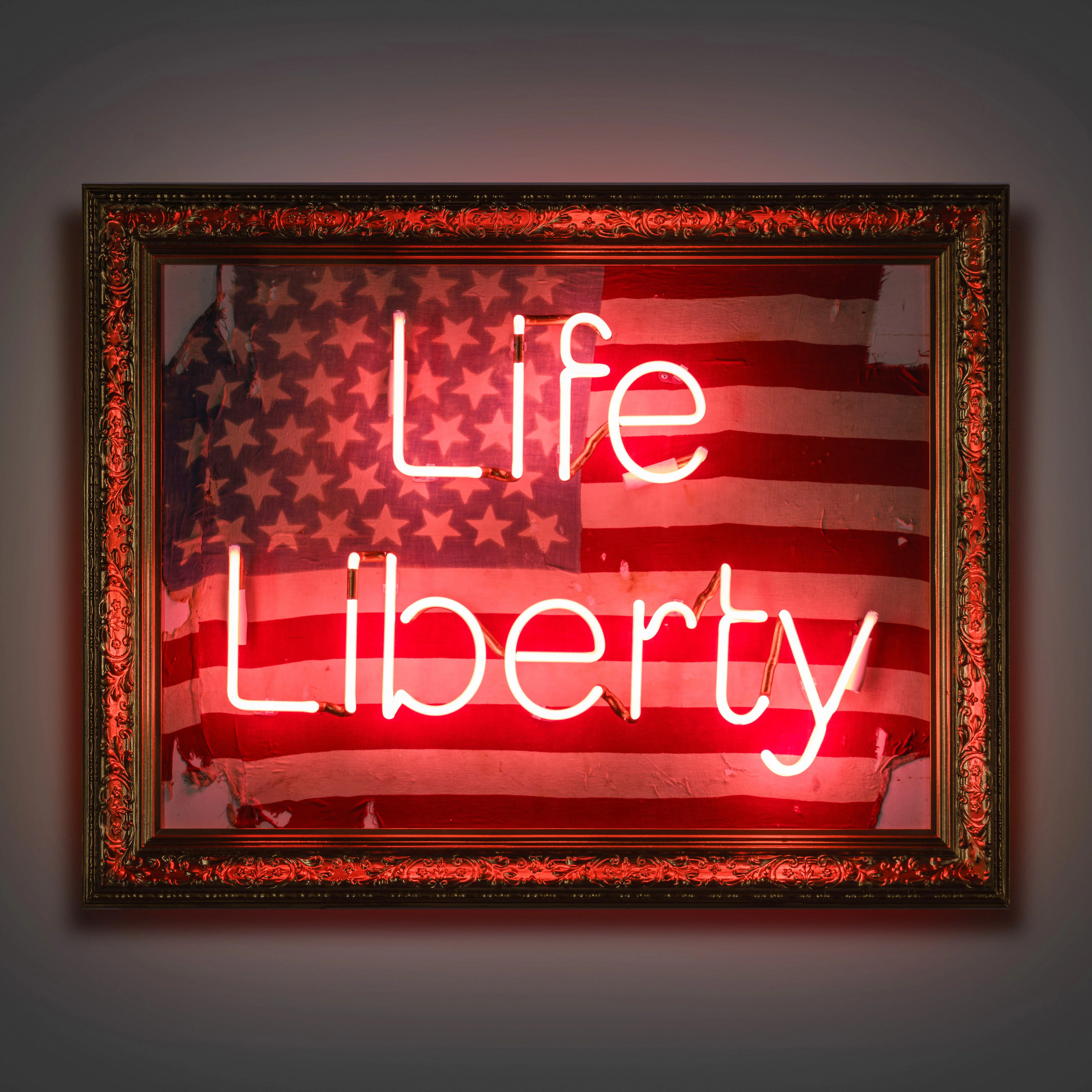 Life Liberty 1896 Boer War Flag (300)