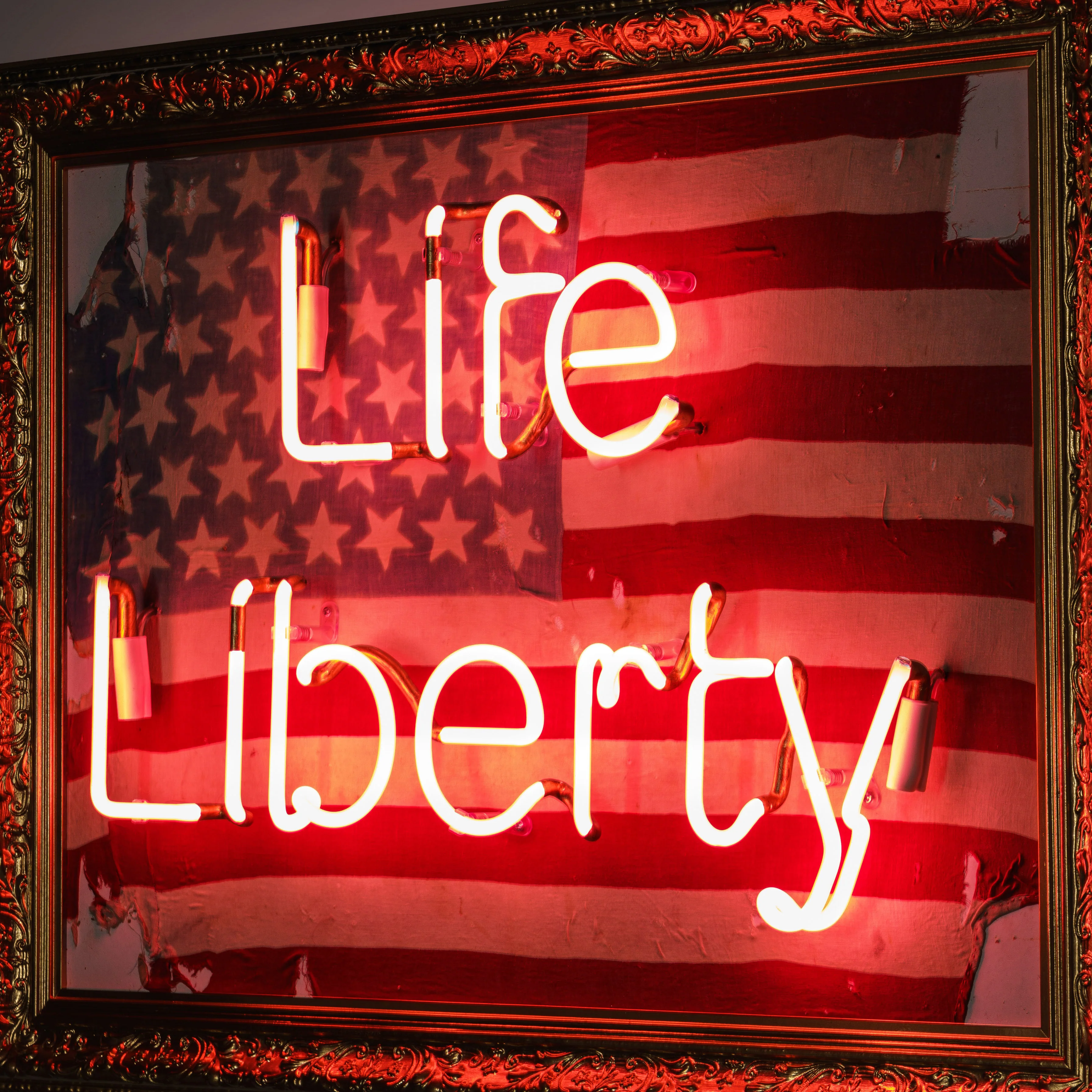 Life Liberty 1896 Boer War Flag (300) - Image 3