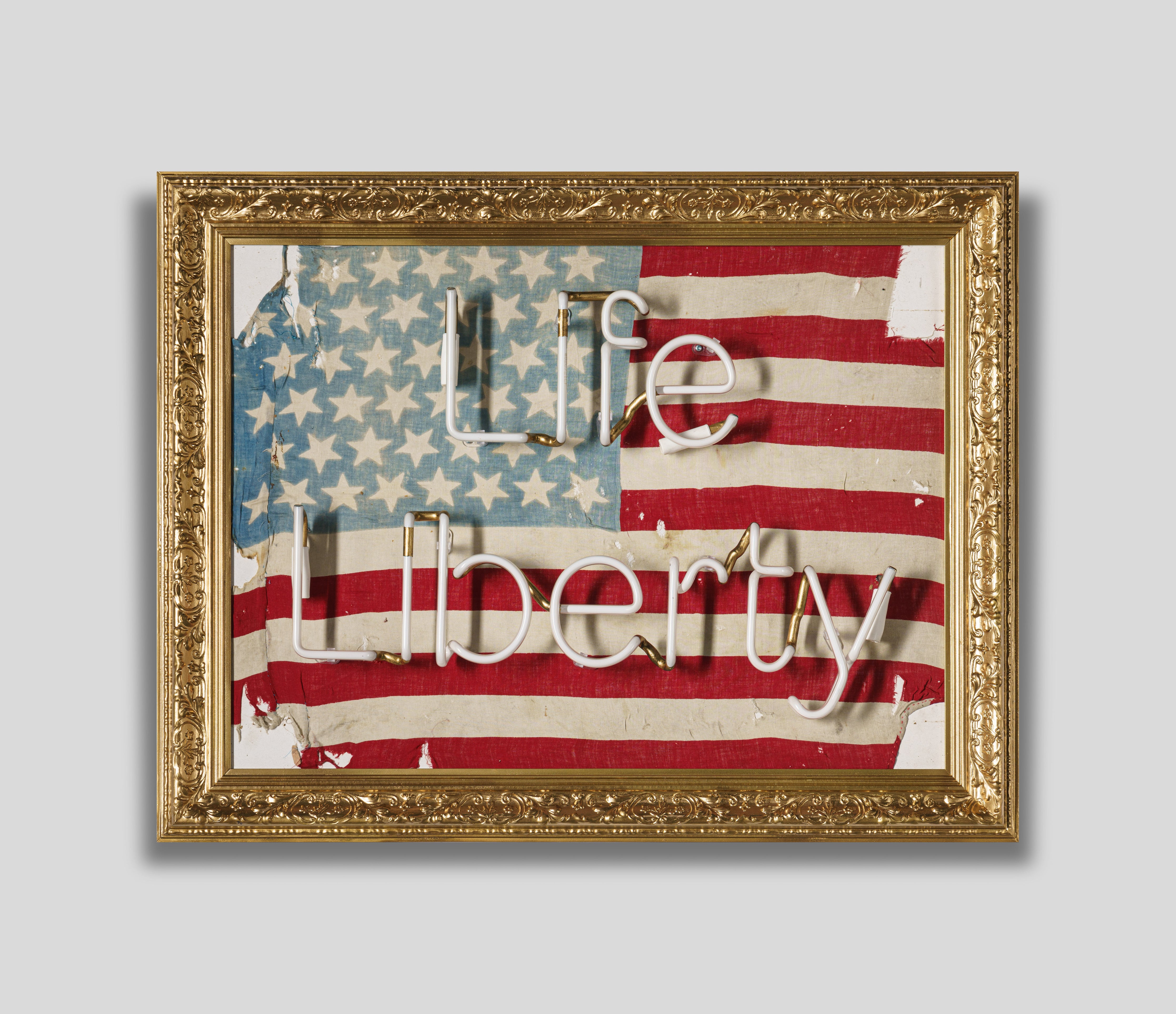 Life Liberty 1896 Boer War Flag (300) - Image 4