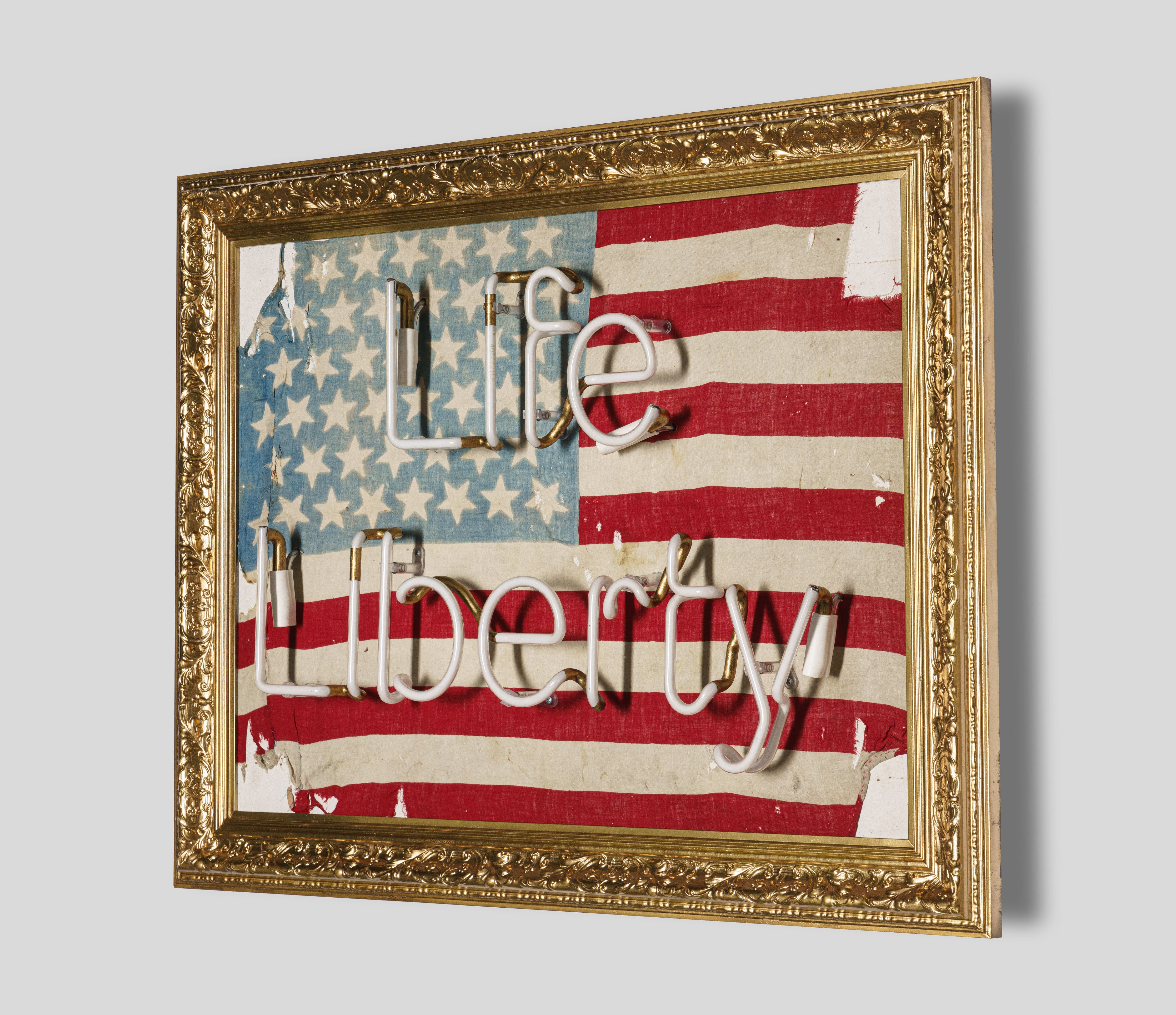Life Liberty 1896 Boer War Flag (300) - Image 5