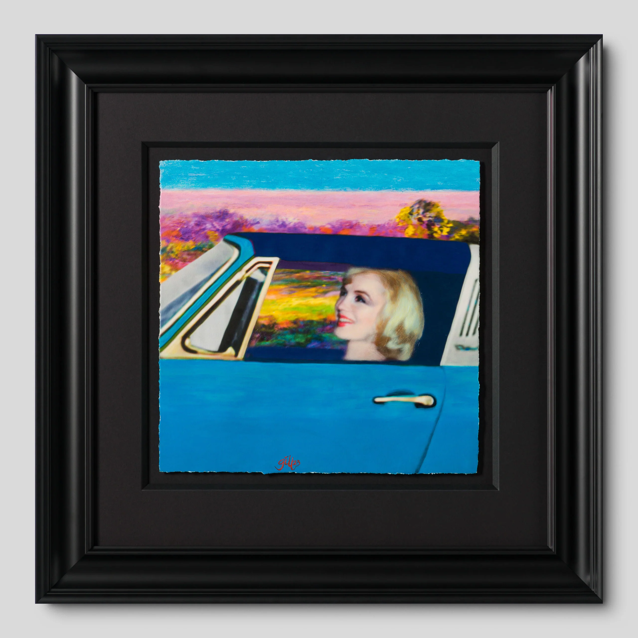 Marilyn In Car, 2023 (1383)